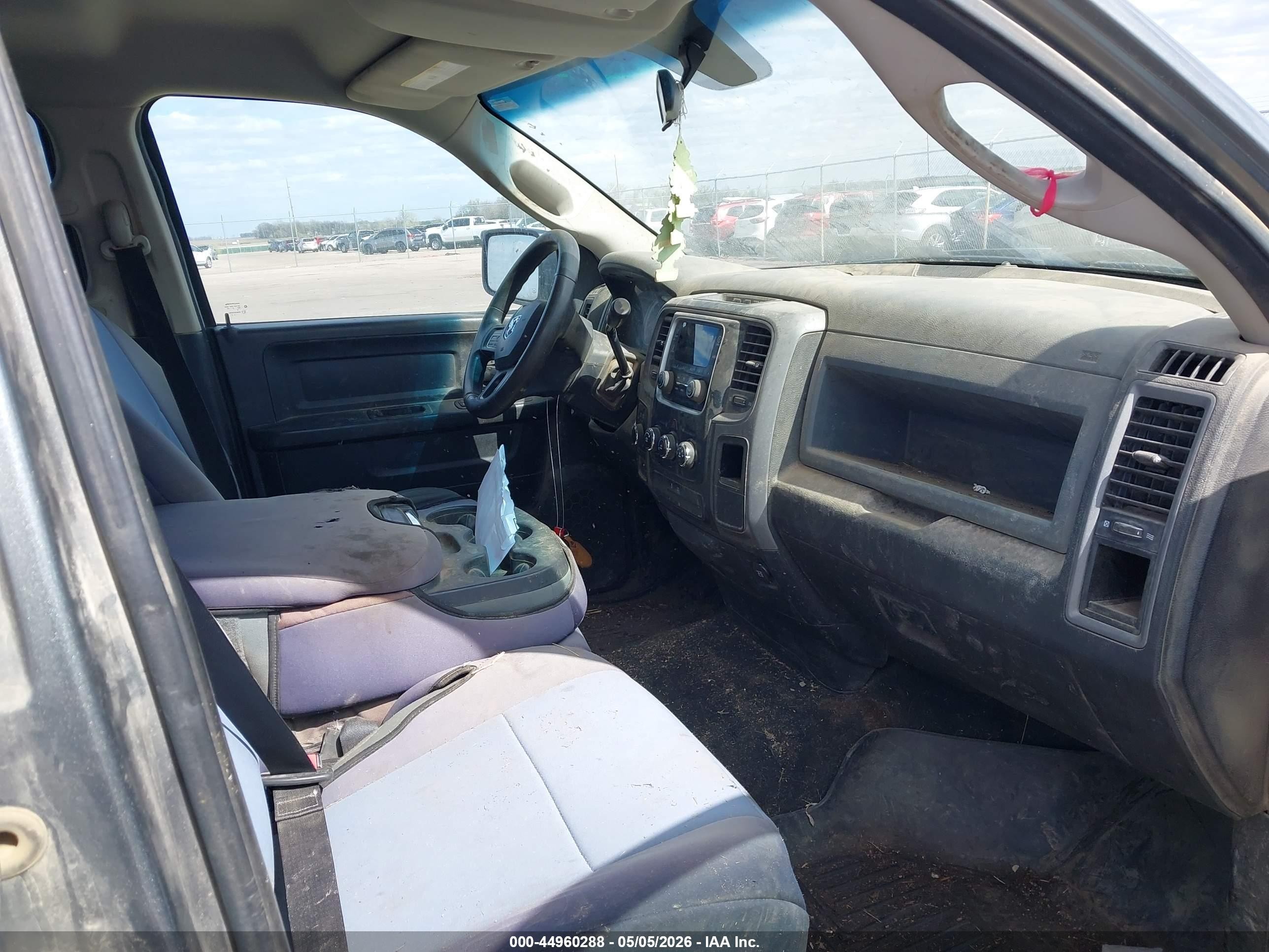 2013 Ram 1500 Express Gray vin: 1C6RR7FT5DS575512