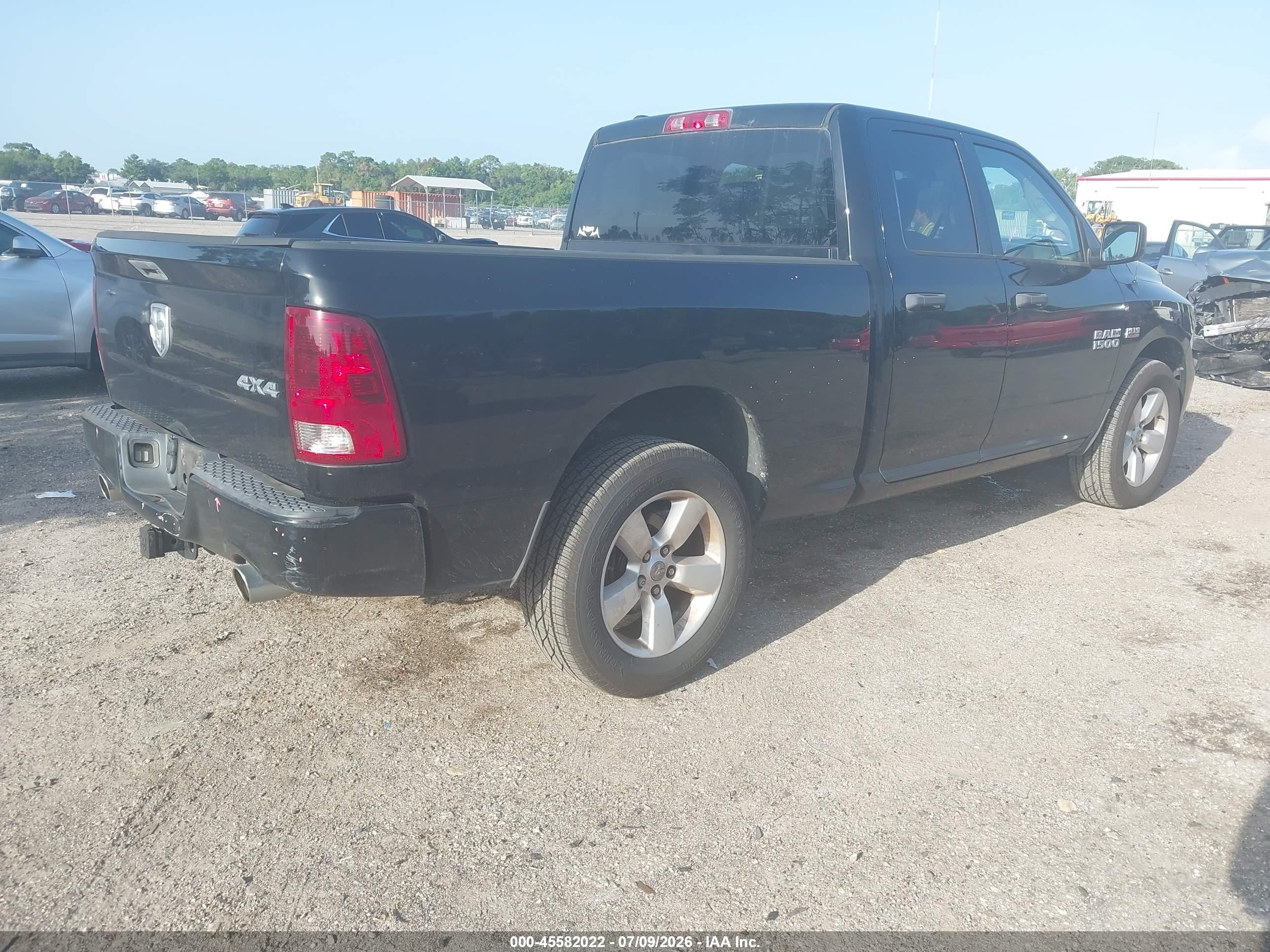 2013 Ram 1500 Express Black vin: 1C6RR7FT5DS593086
