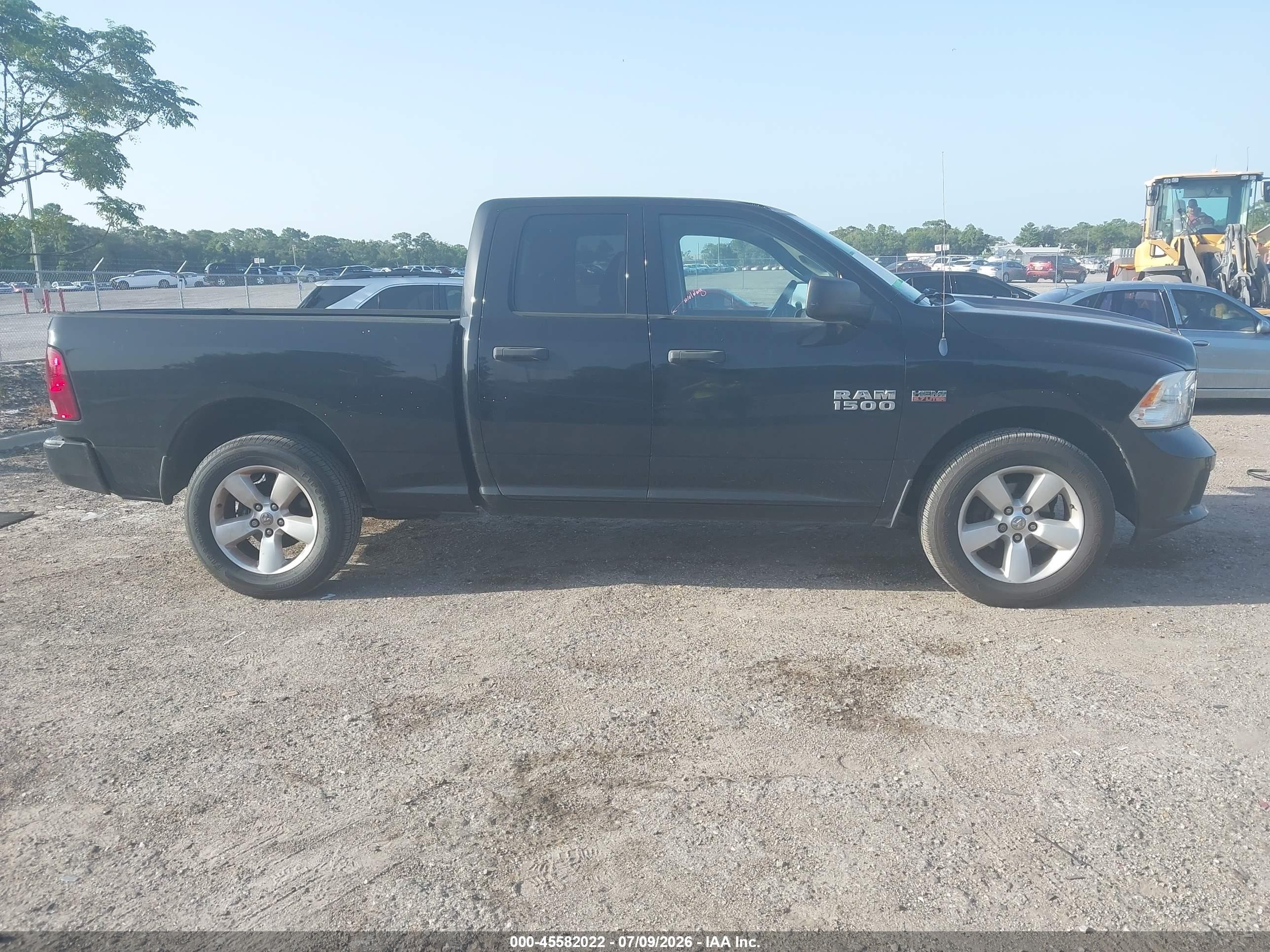 2013 Ram 1500 Express Black vin: 1C6RR7FT5DS593086