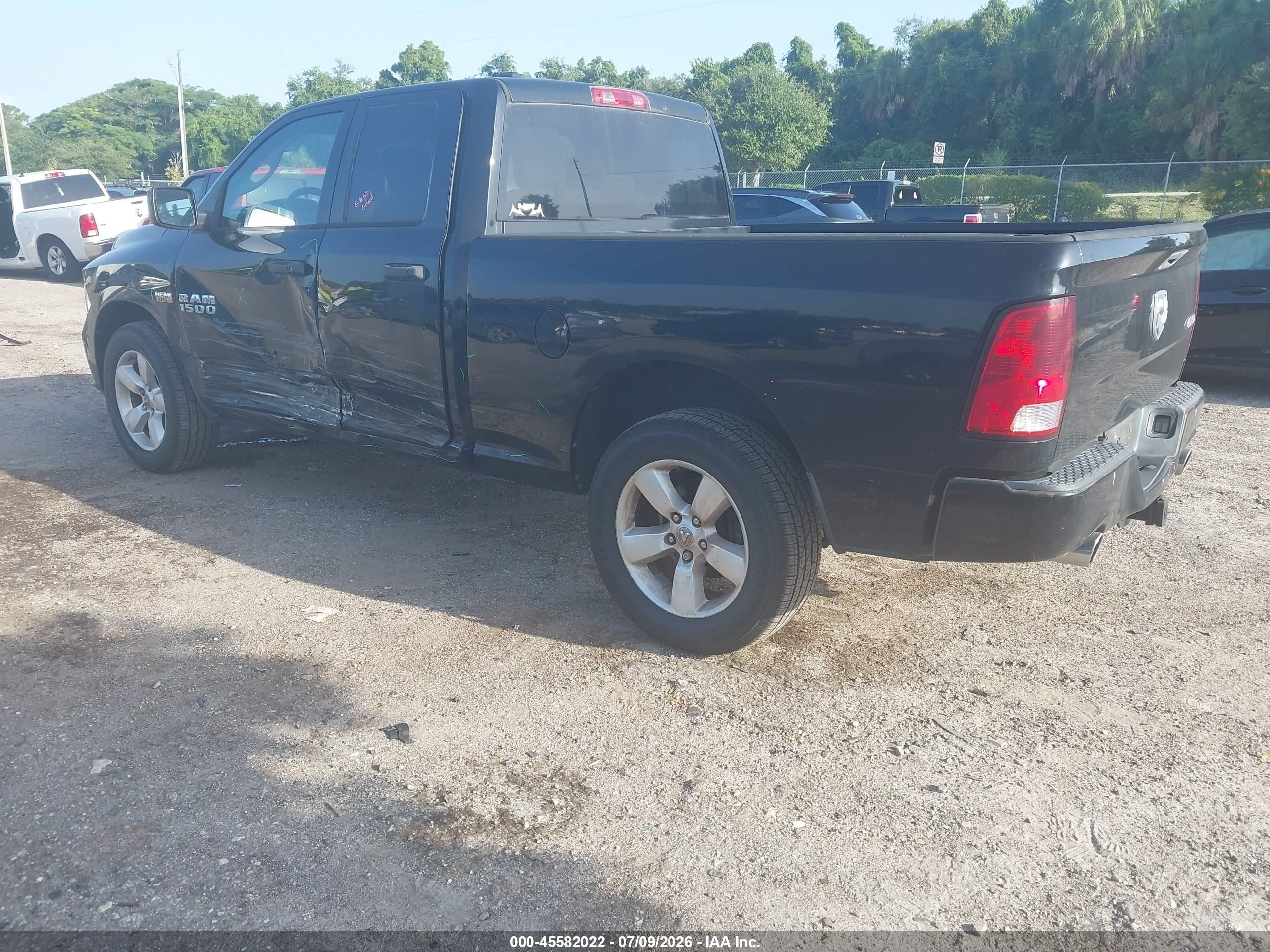 2013 Ram 1500 Express Black vin: 1C6RR7FT5DS593086