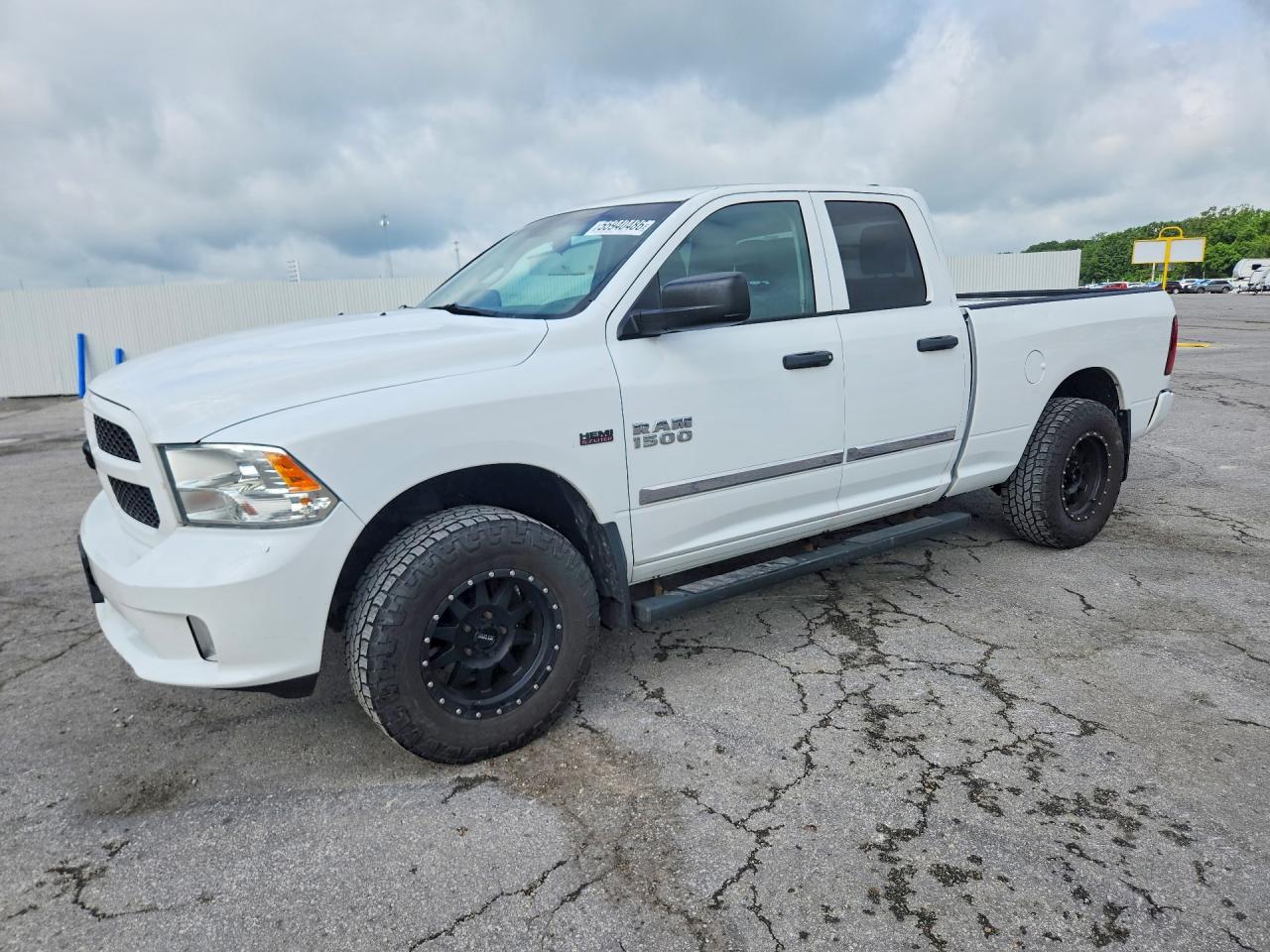 2014 Ram 1500 St White vin: 1C6RR7FT5ES106079