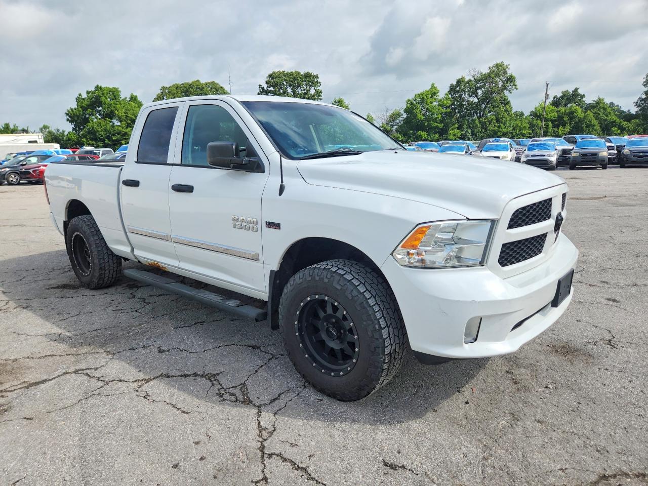 2014 Ram 1500 St White vin: 1C6RR7FT5ES106079