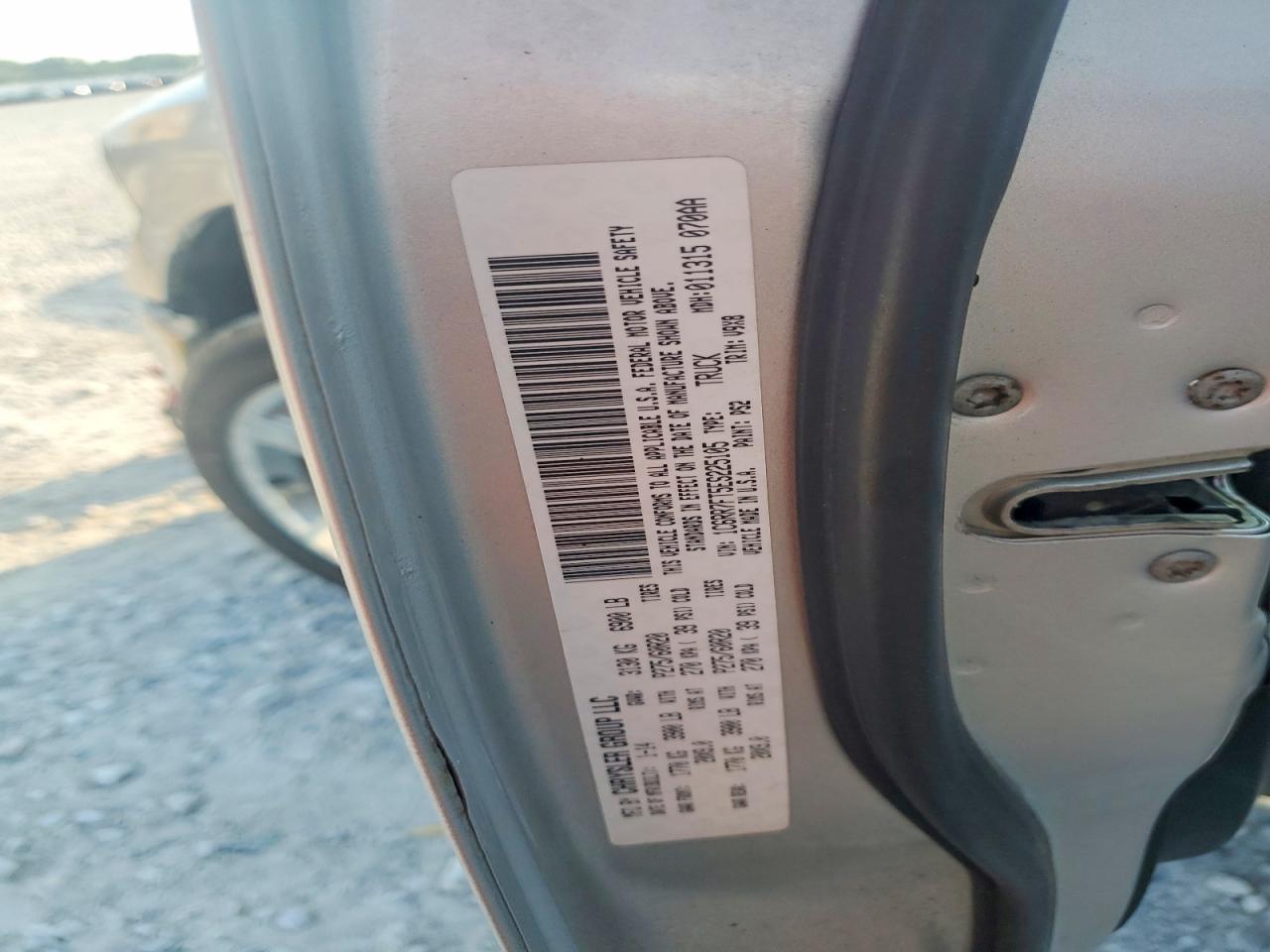 2014 Ram 1500 St Silver vin: 1C6RR7FT5ES225105