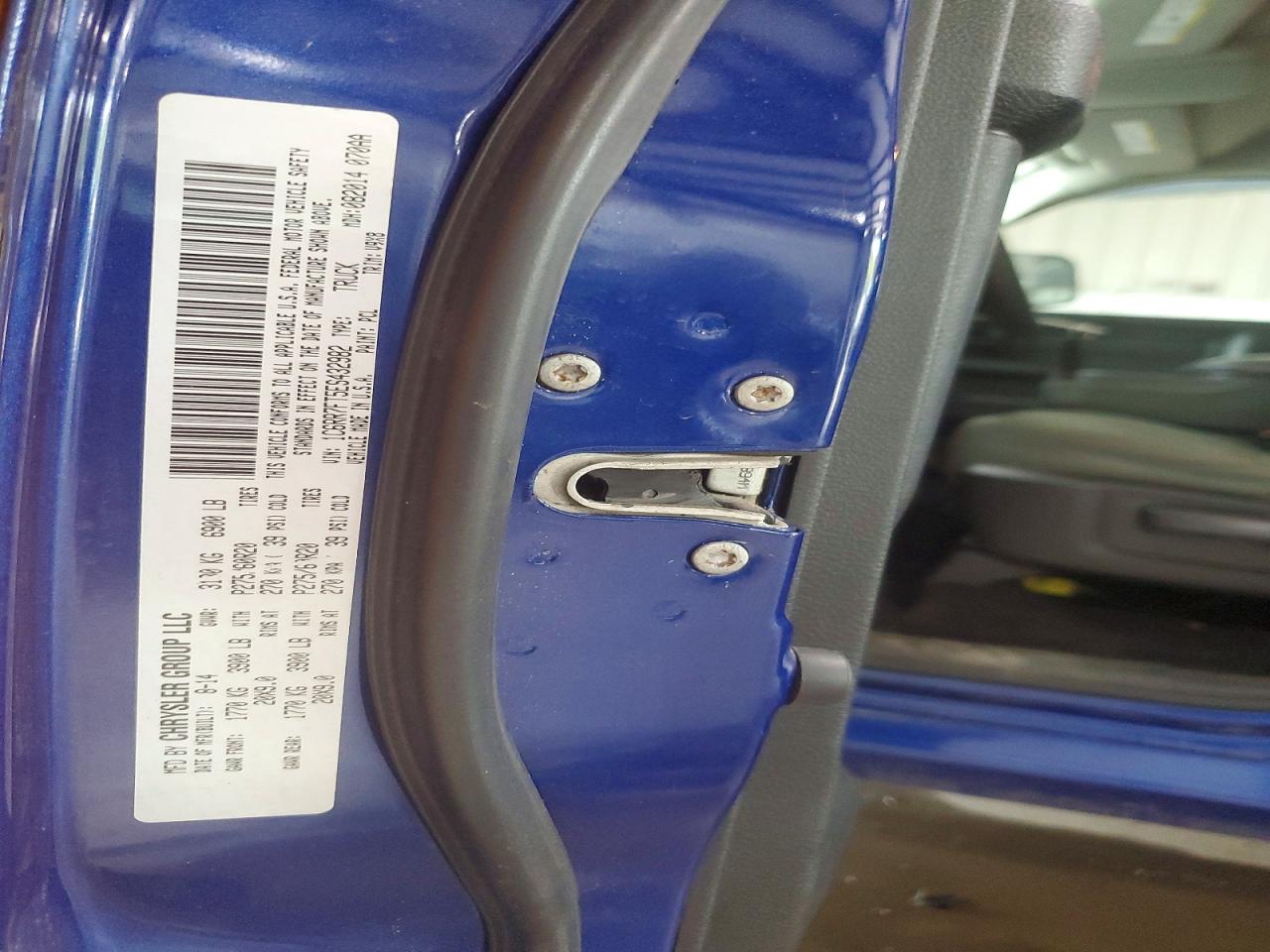2014 Ram 1500 St Blue vin: 1C6RR7FT5ES432982