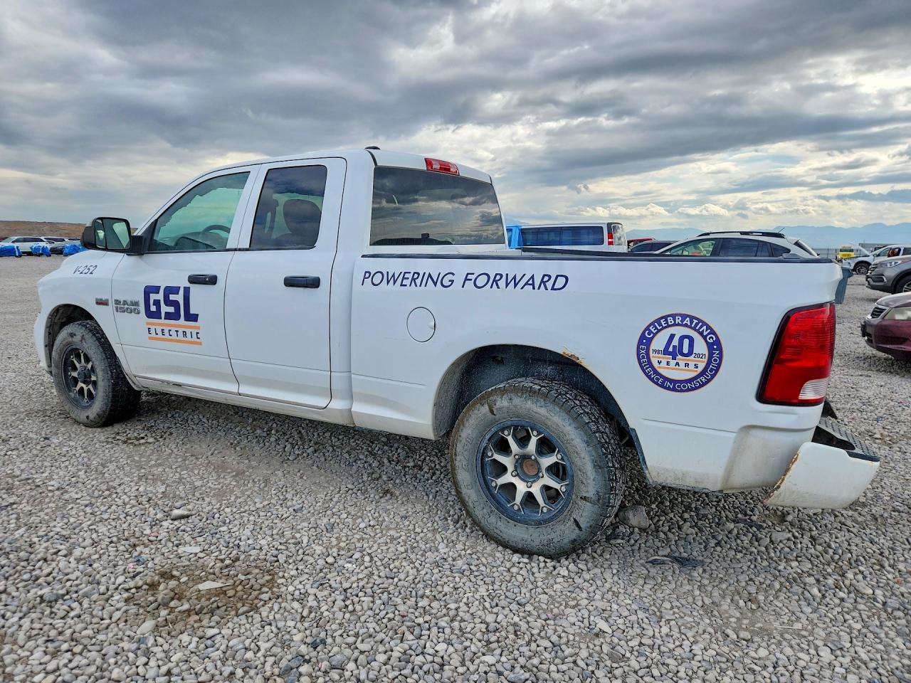 2013 Ram 1500 St White vin: 1C6RR7FT6DS554717