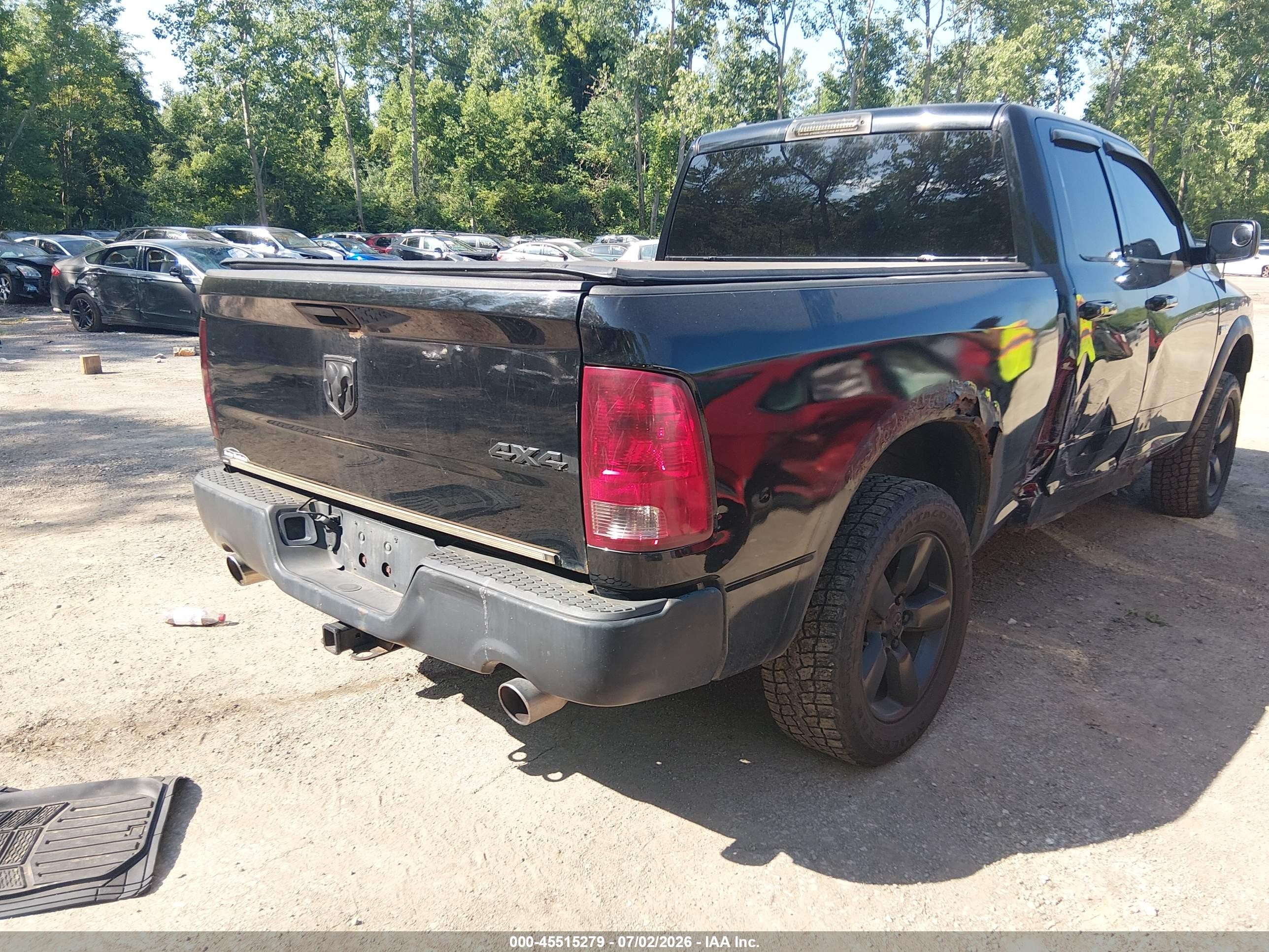 2013 Ram 1500 Express Черный vin: 1C6RR7FT6DS564695