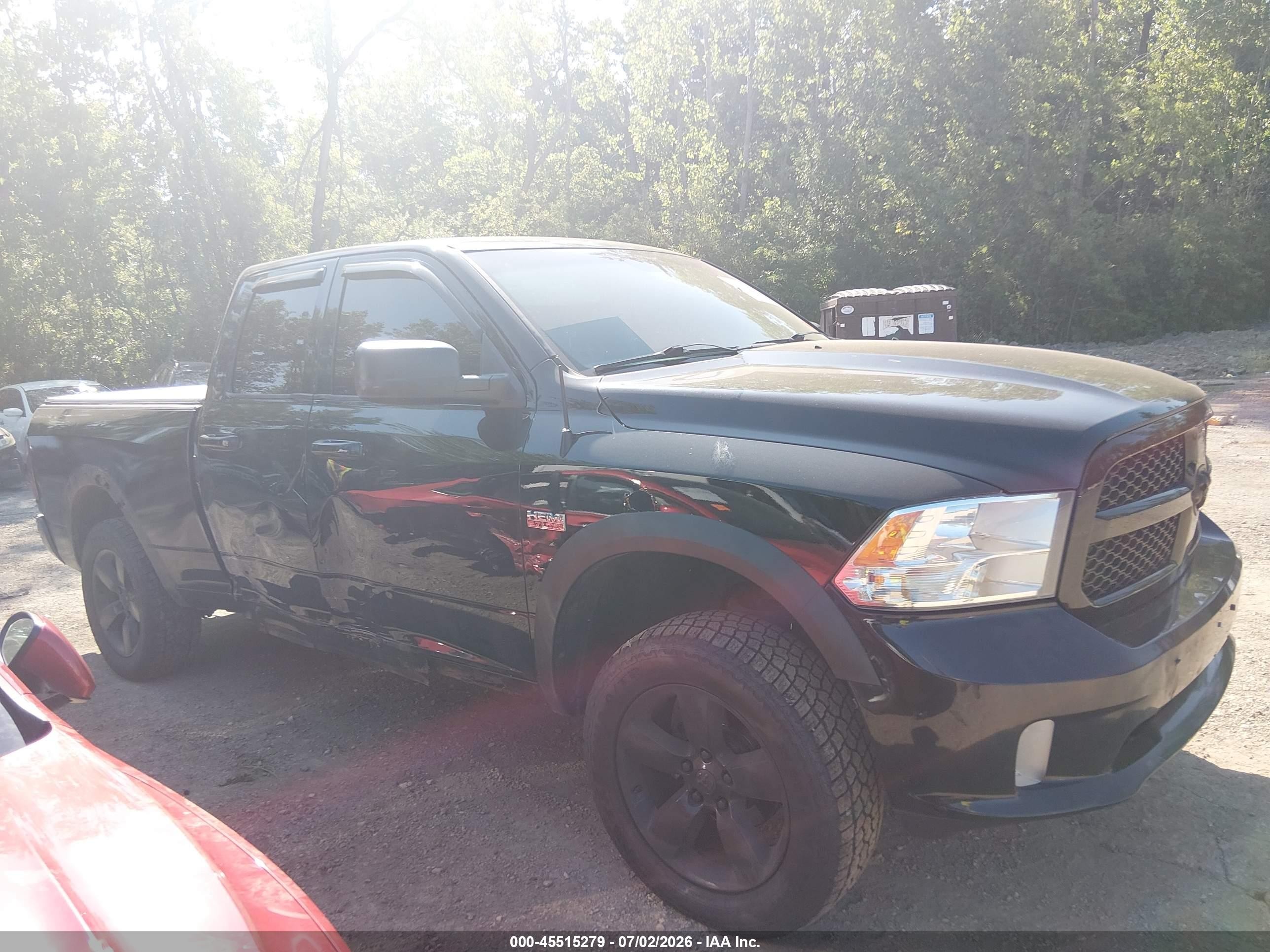 2013 Ram 1500 Express Черный vin: 1C6RR7FT6DS564695