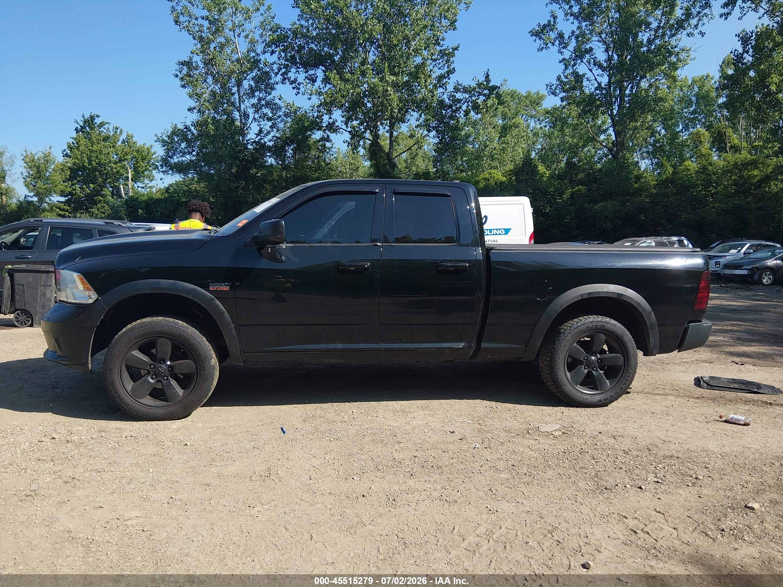 2013 Ram 1500 Express Черный vin: 1C6RR7FT6DS564695