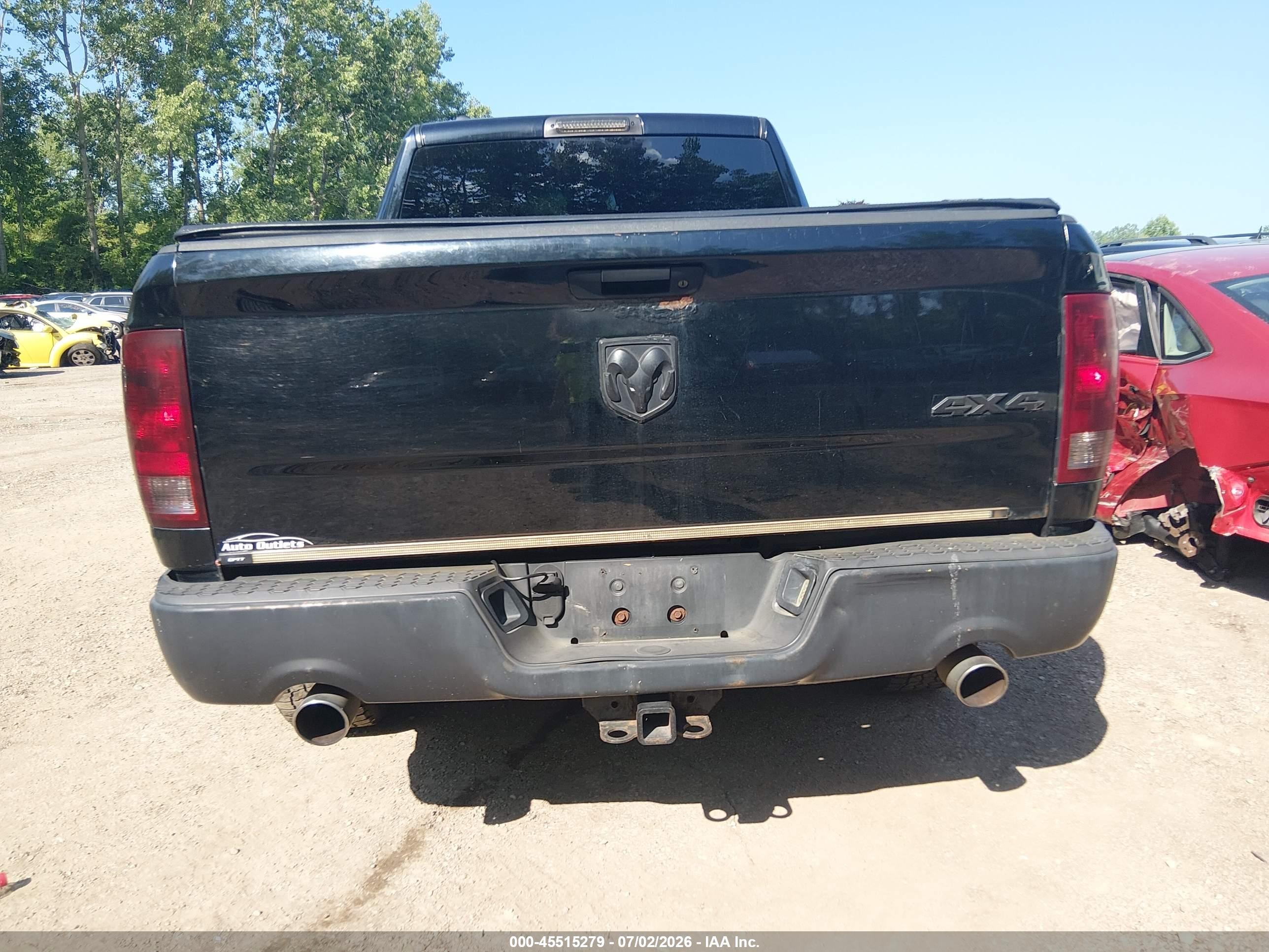 2013 Ram 1500 Express Черный vin: 1C6RR7FT6DS564695