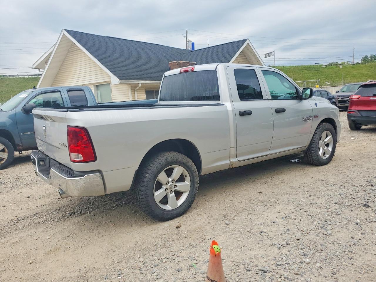 2014 Ram 1500 St Silver vin: 1C6RR7FT6ES109380