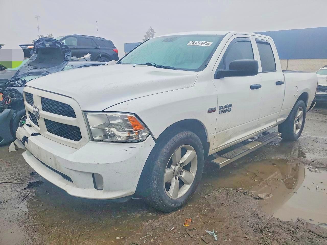 2014 Ram 1500 St White vin: 1C6RR7FT6ES158515