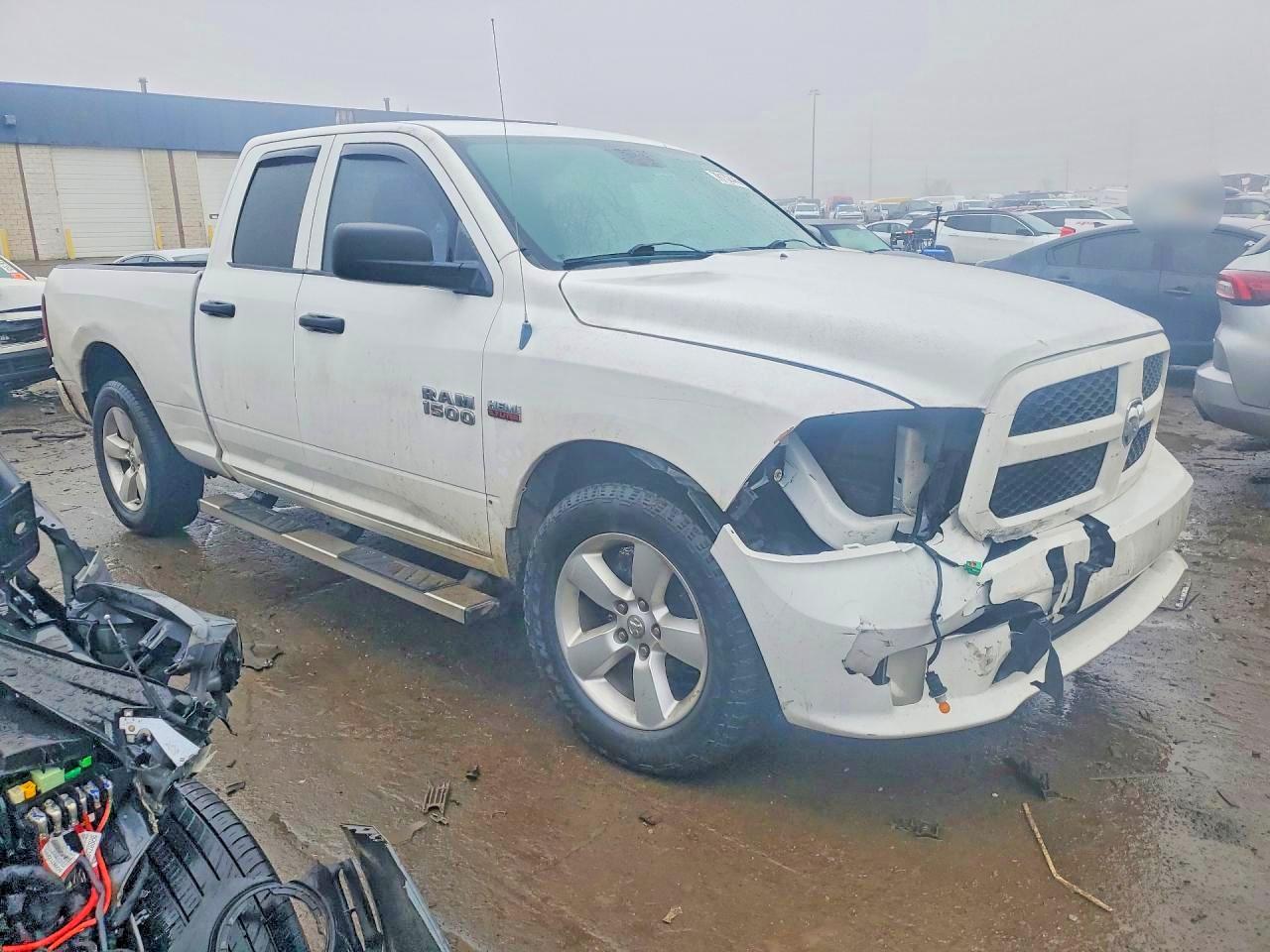 2014 Ram 1500 St White vin: 1C6RR7FT6ES158515