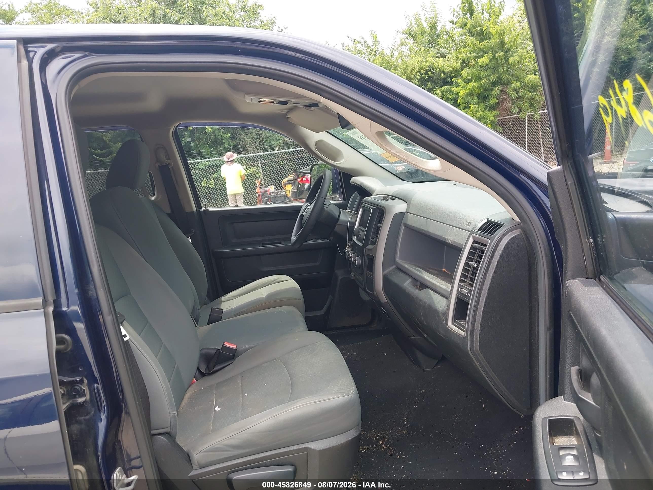 2014 Ram 1500 Express Blue vin: 1C6RR7FT6ES220642