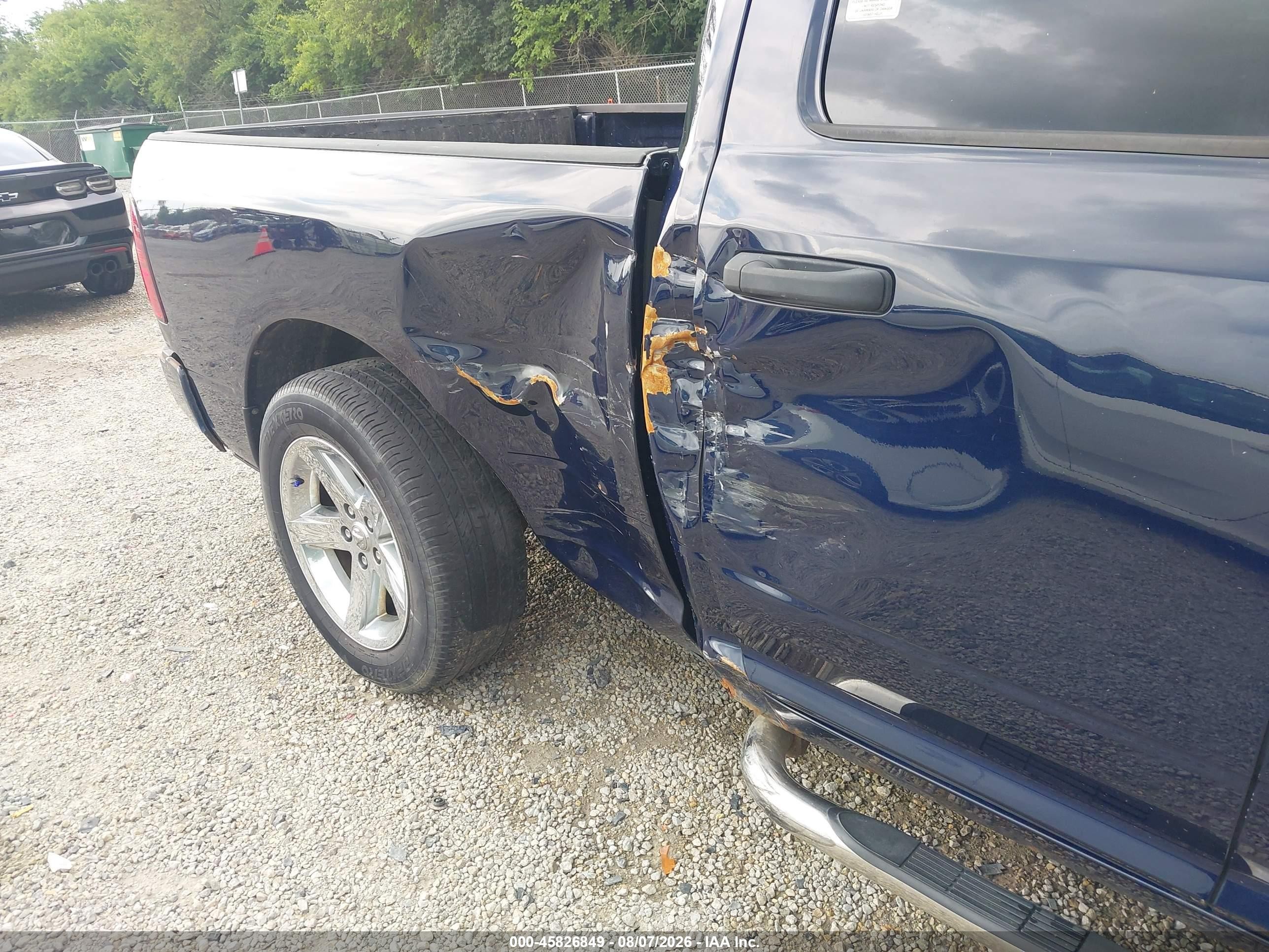 2014 Ram 1500 Express Blue vin: 1C6RR7FT6ES220642