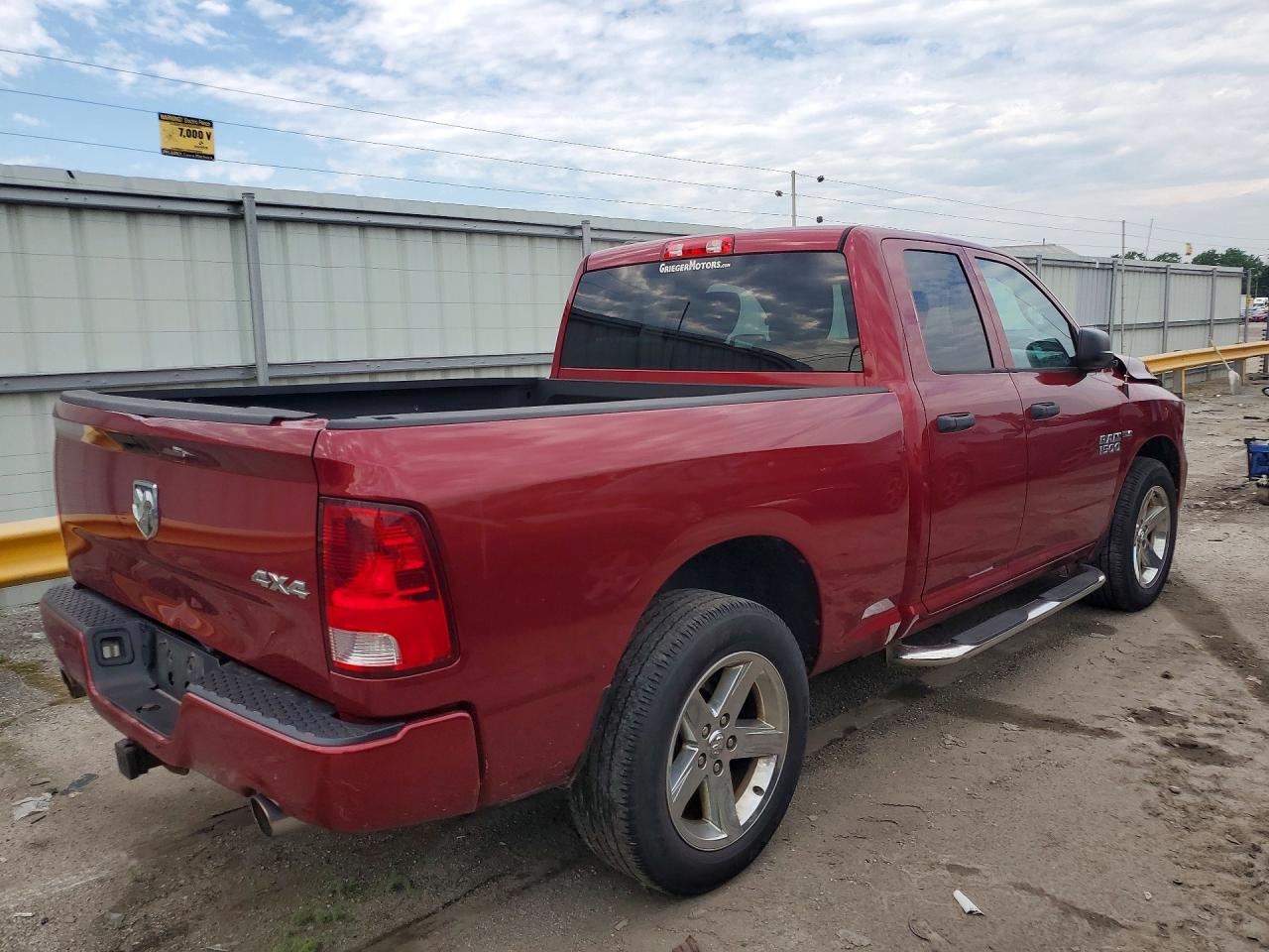 2014 Ram 1500 St Red vin: 1C6RR7FT6ES327206
