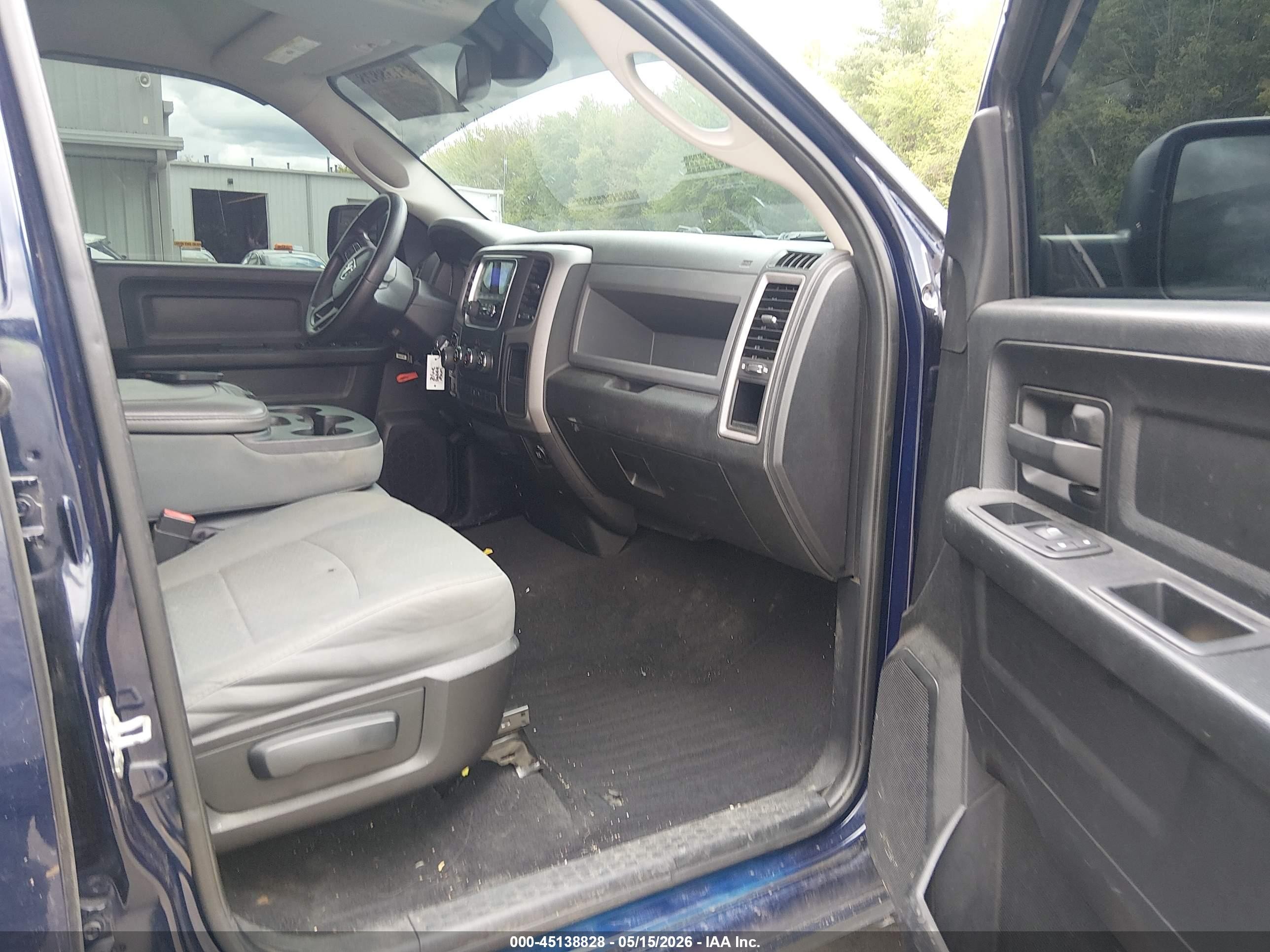 2014 Ram 1500 Tradesman Blue vin: 1C6RR7FT6ES395151