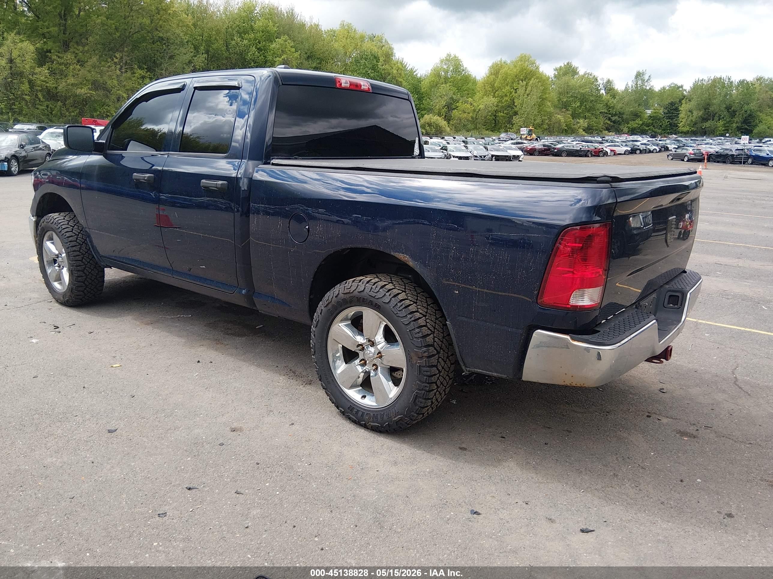 2014 Ram 1500 Tradesman Blue vin: 1C6RR7FT6ES395151