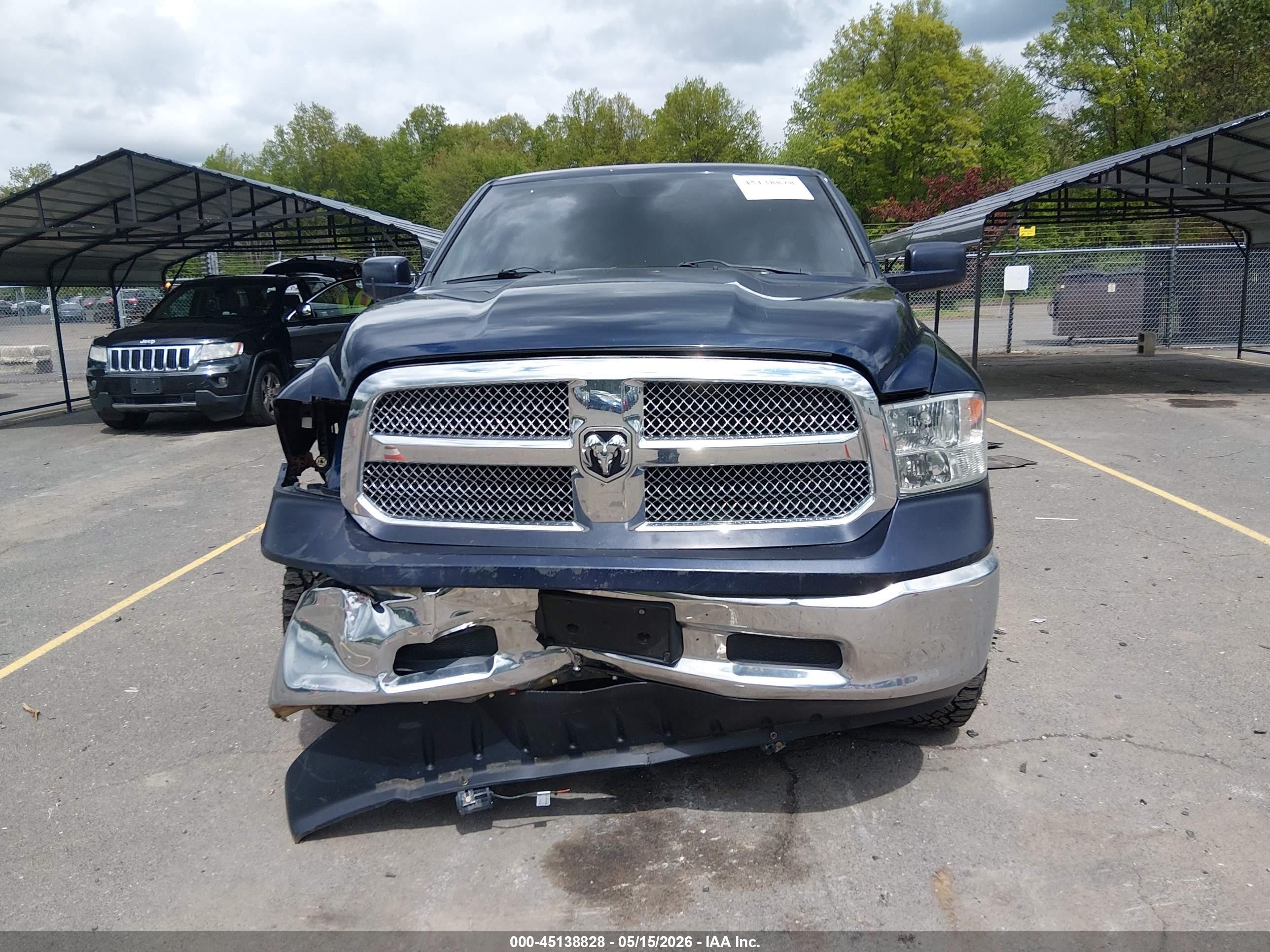 2014 Ram 1500 Tradesman Blue vin: 1C6RR7FT6ES395151