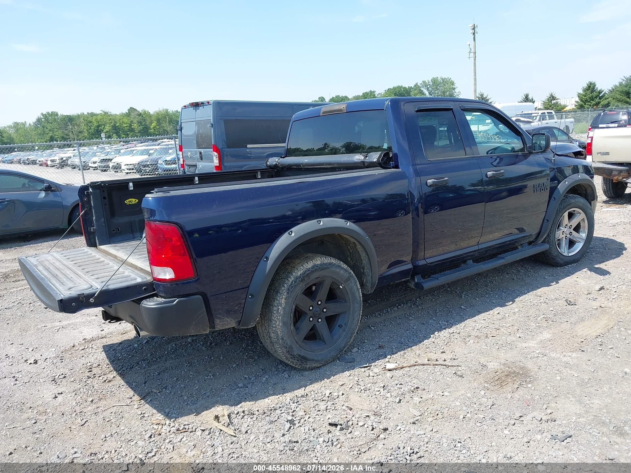 2015 Ram 1500 Express Синий vin: 1C6RR7FT6FS648759