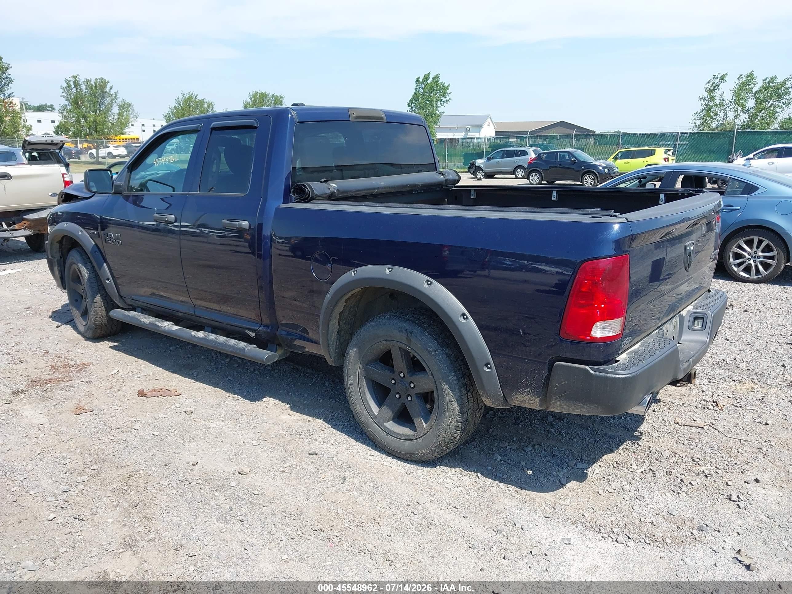 2015 Ram 1500 Express Синий vin: 1C6RR7FT6FS648759