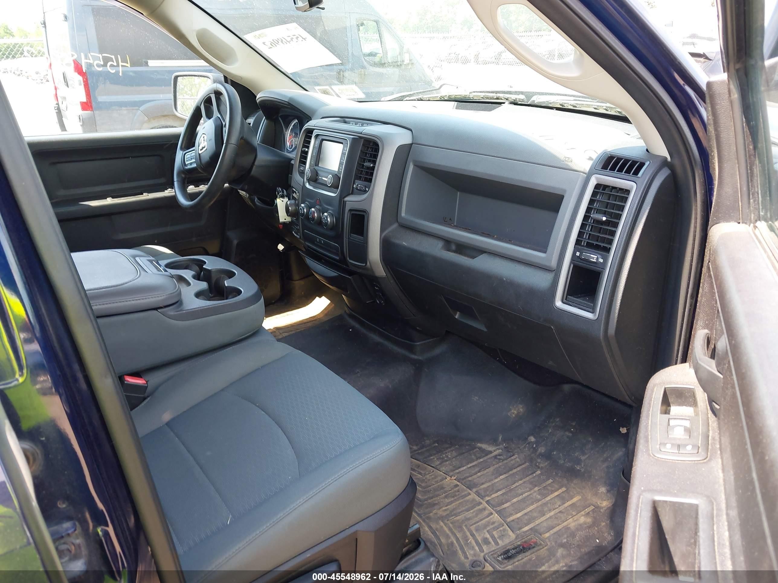 2015 Ram 1500 Express Синий vin: 1C6RR7FT6FS648759