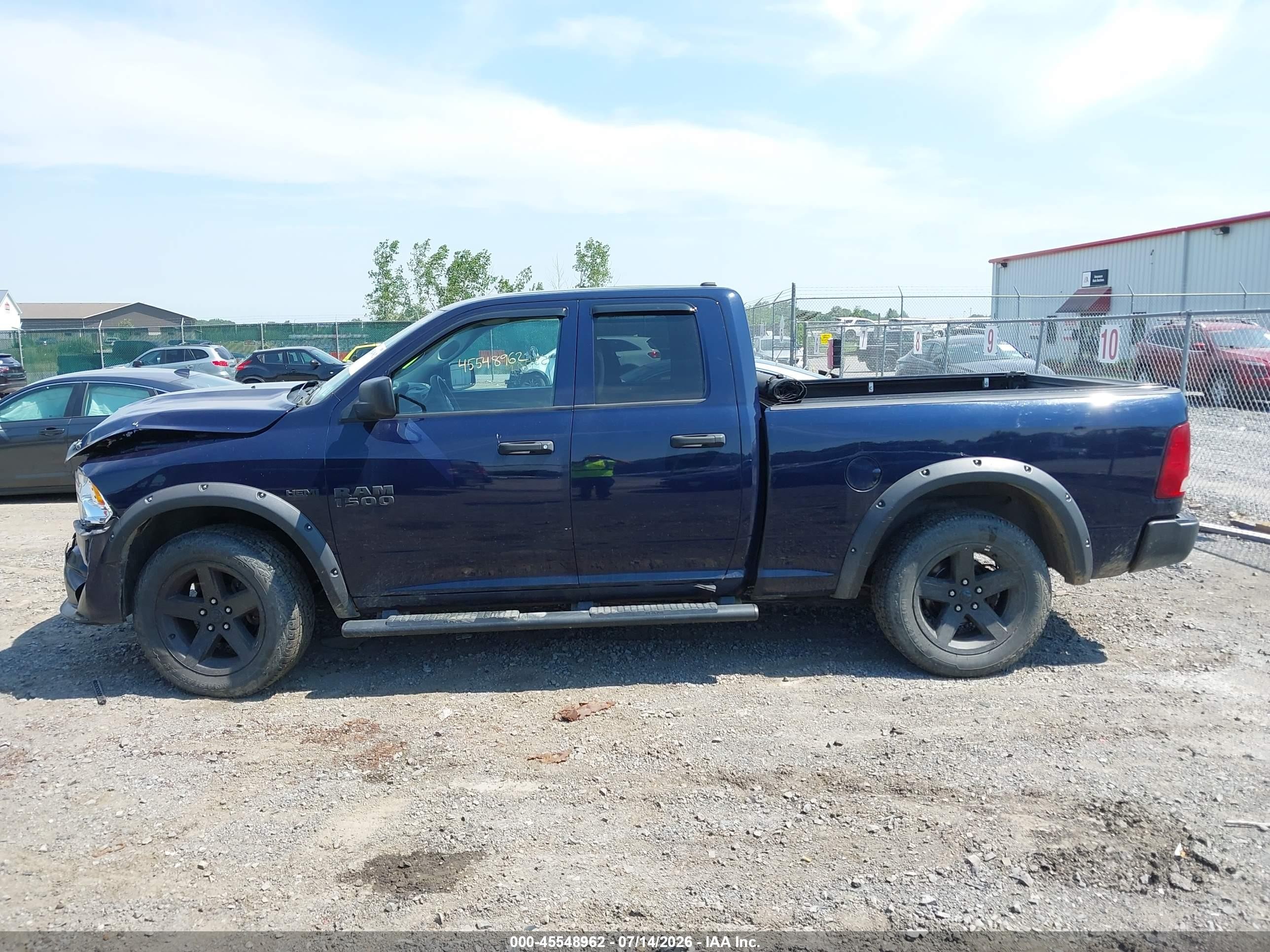 2015 Ram 1500 Express Синий vin: 1C6RR7FT6FS648759