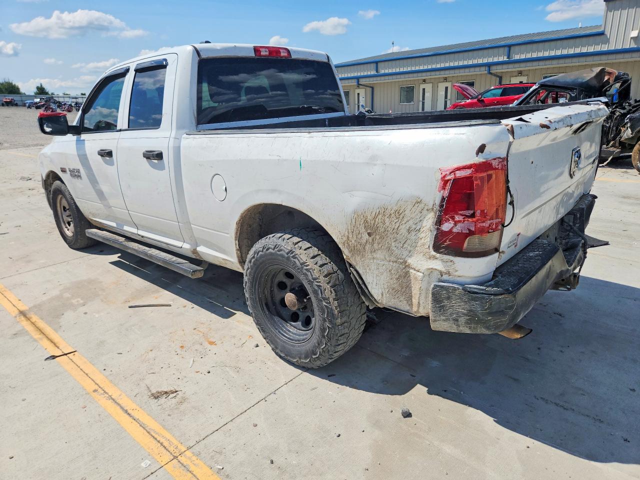 2015 Ram 1500 St White vin: 1C6RR7FT6FS728689