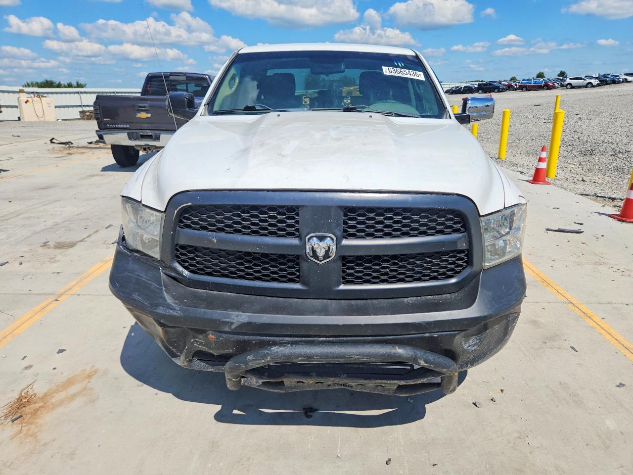 2015 Ram 1500 St White vin: 1C6RR7FT6FS728689
