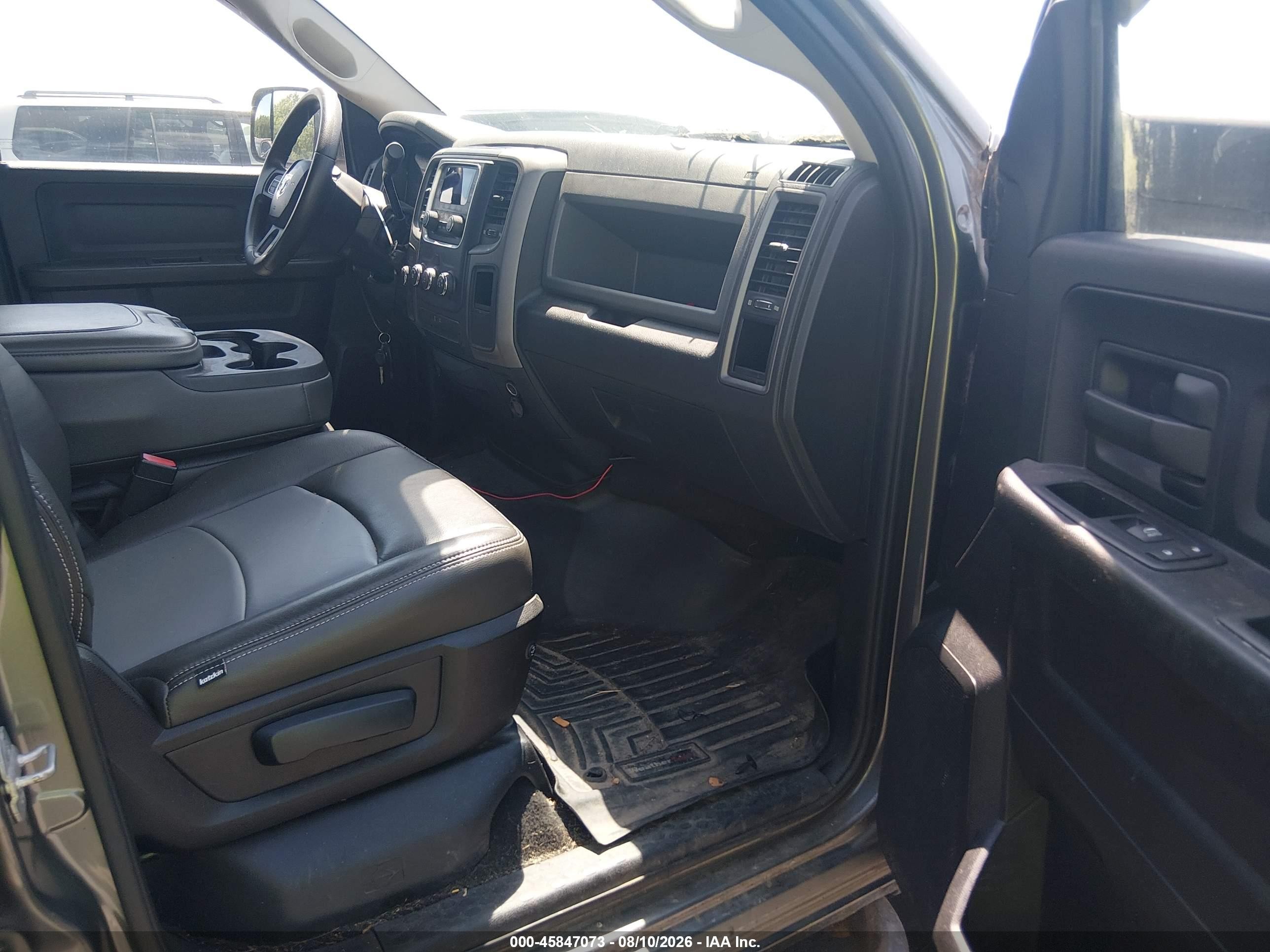 2013 Ram 1500 Express Gray vin: 1C6RR7FT7DS596166
