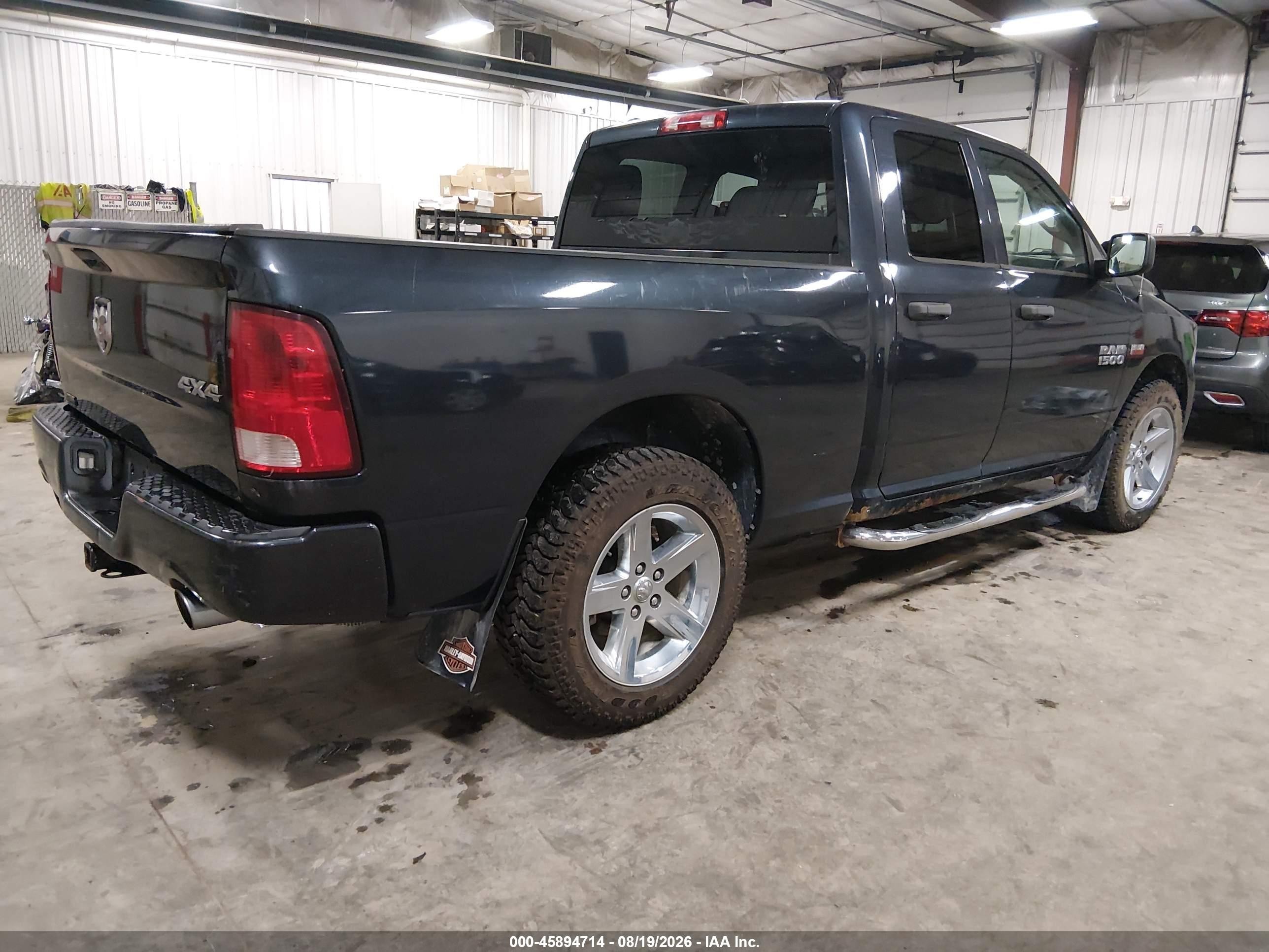 2014 Ram 1500 Express Dark Blue vin: 1C6RR7FT7ES195833
