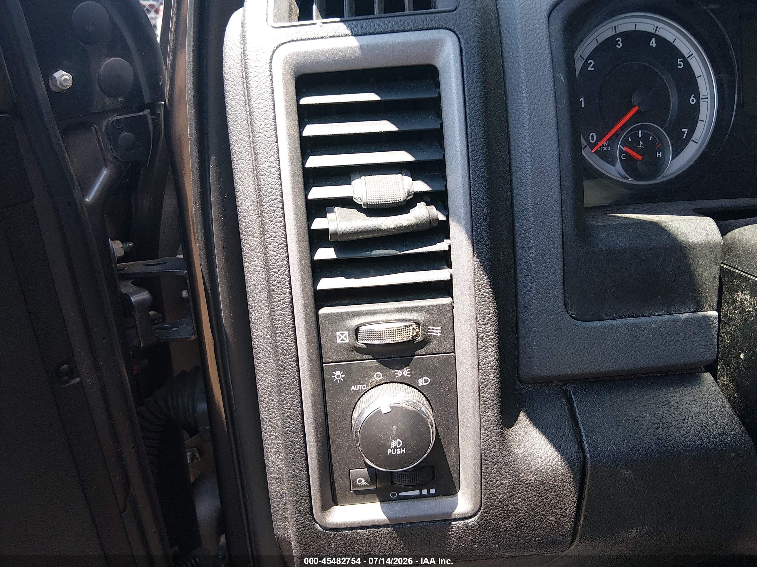2014 Ram 1500 Express Gray vin: 1C6RR7FT7ES225607
