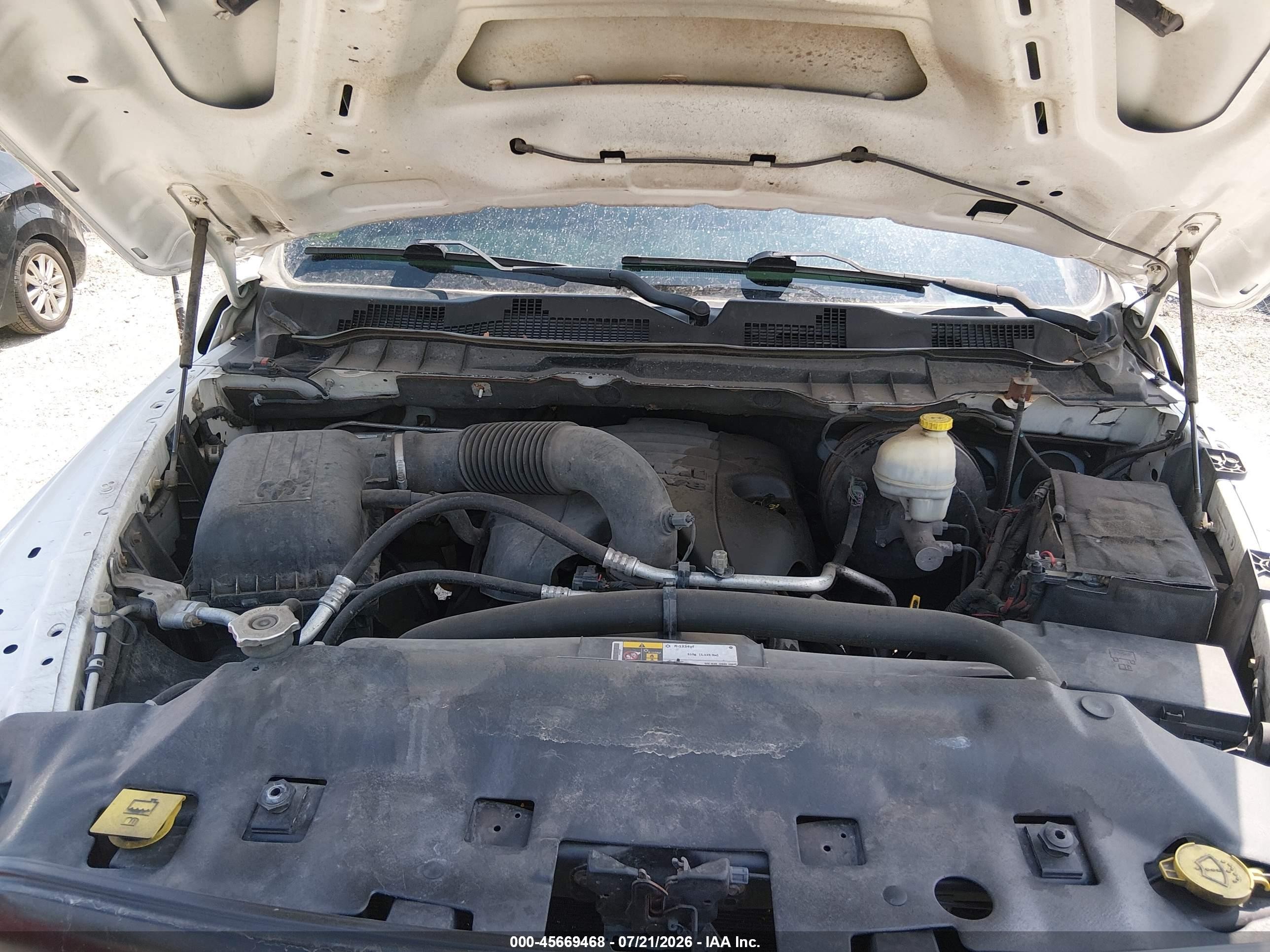 2014 Ram 1500 Tradesman Белый vin: 1C6RR7FT7ES266626