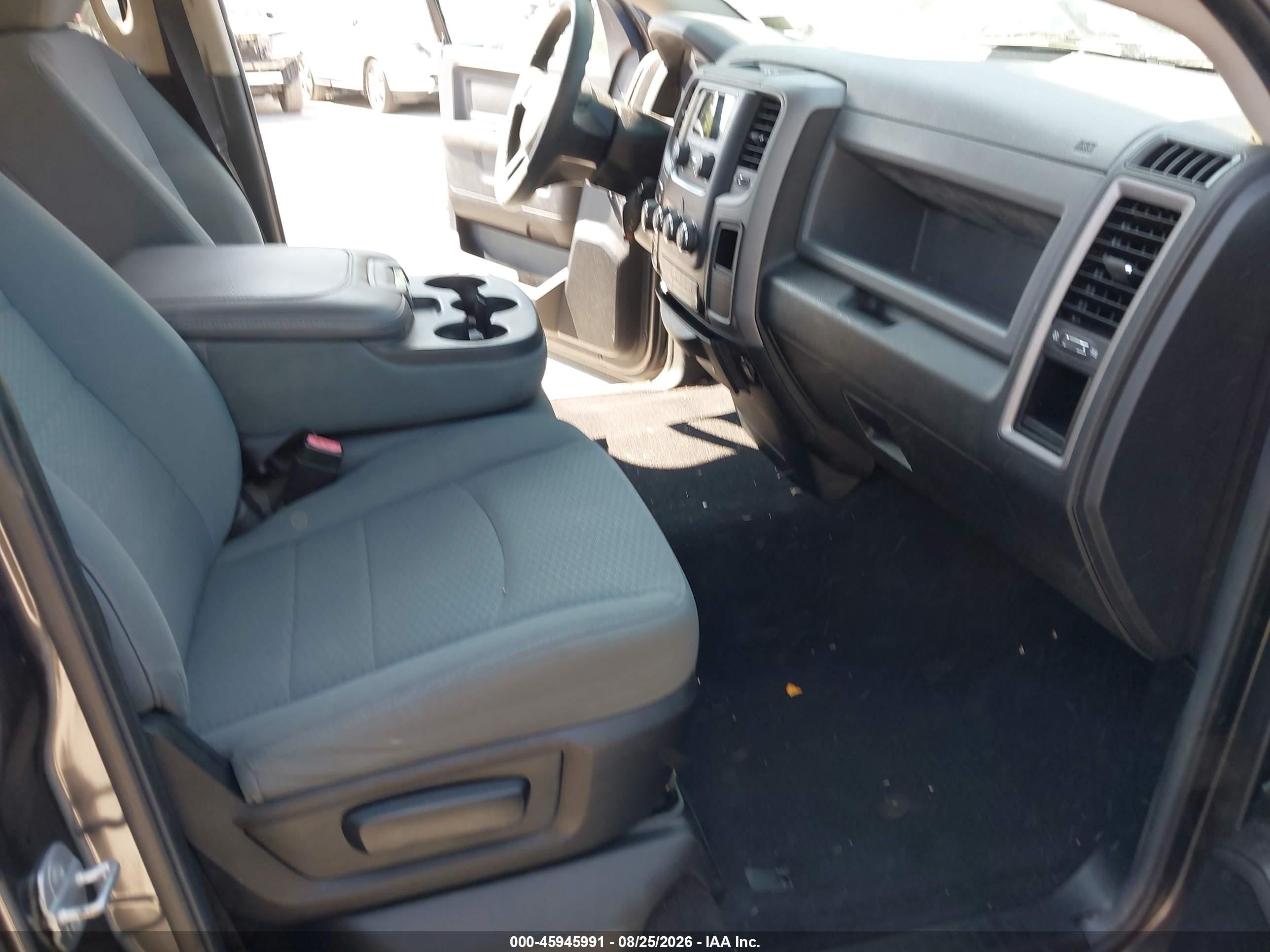2014 Ram 1500 Express Gray vin: 1C6RR7FT7ES282423