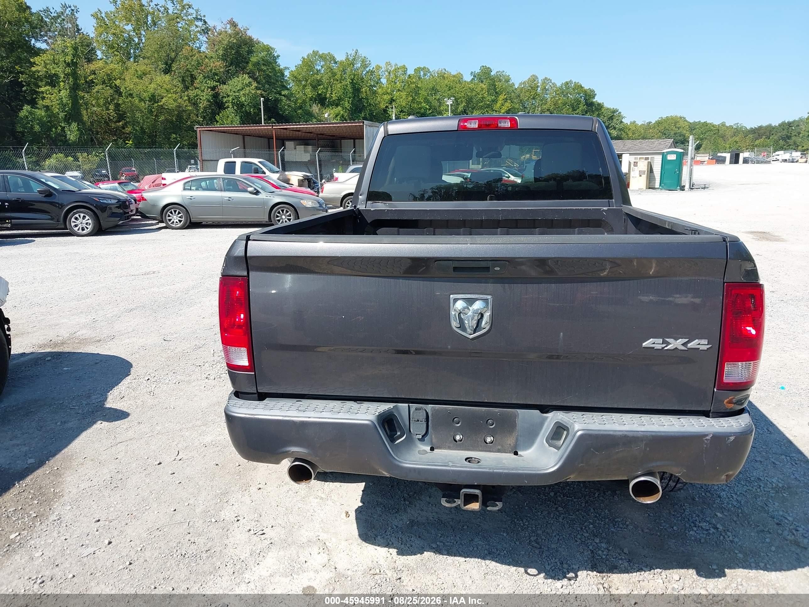 2014 Ram 1500 Express Gray vin: 1C6RR7FT7ES282423