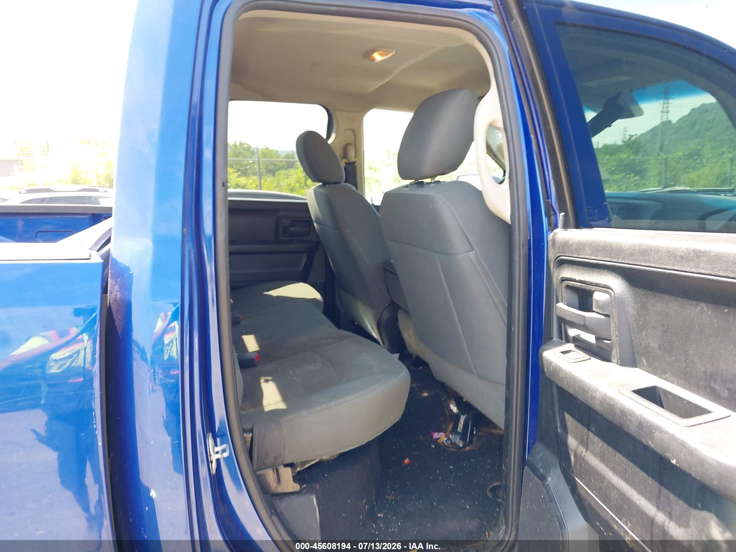 2014 Ram 1500 Express Blue vin: 1C6RR7FT7ES432983