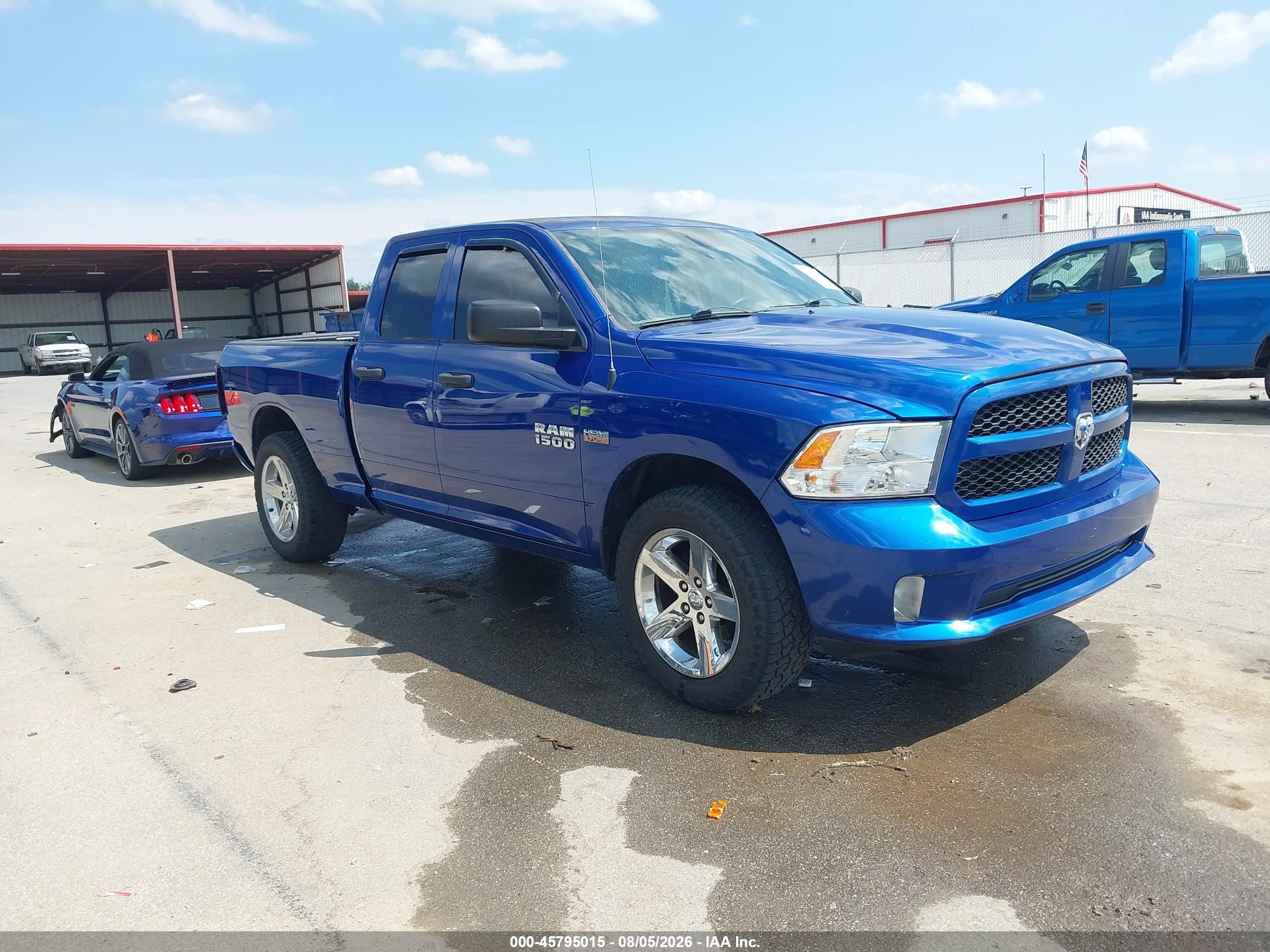 2015 Ram 1500 Express Blue vin: 1C6RR7FT7FS513371