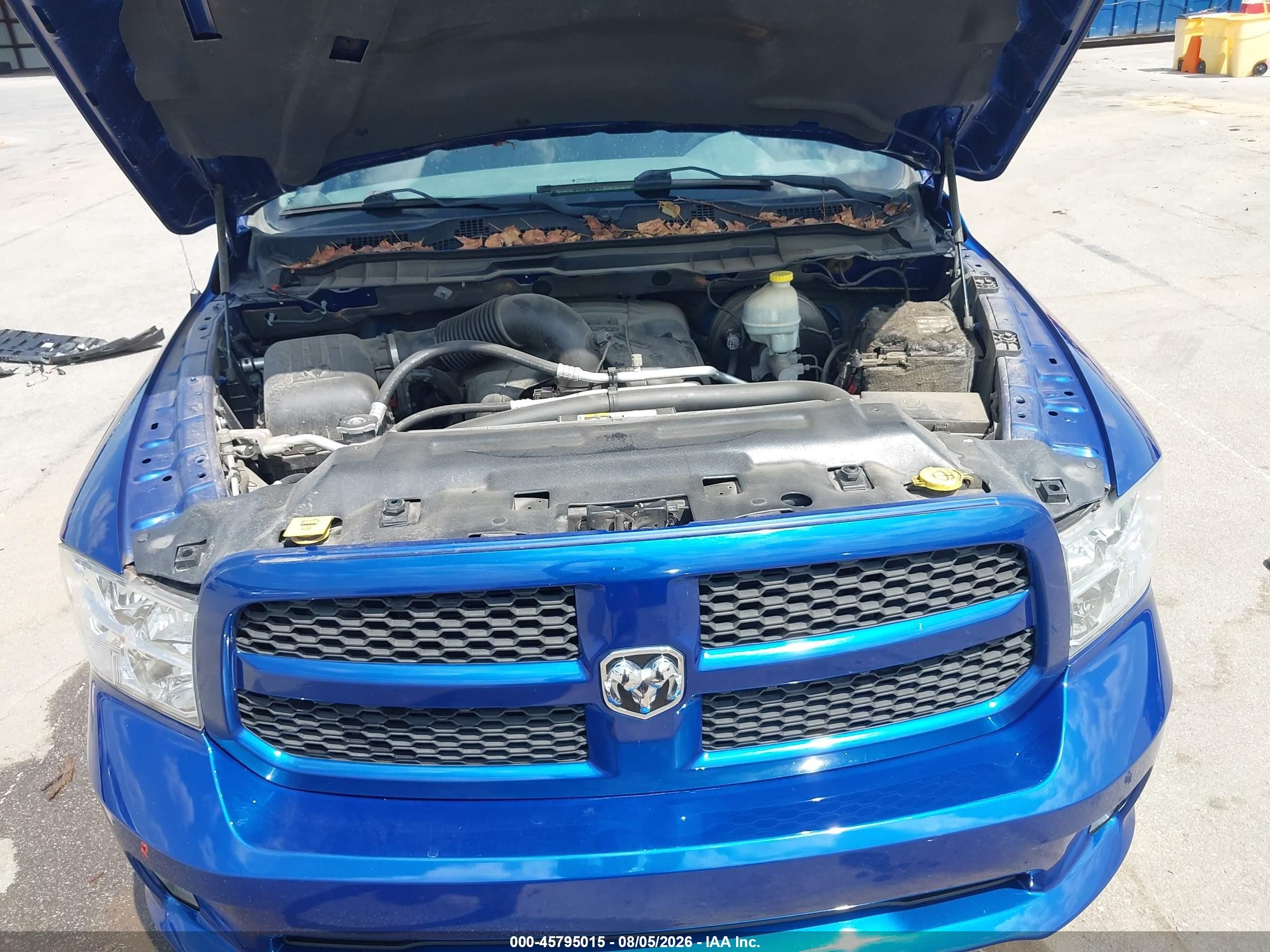 2015 Ram 1500 Express Синий vin: 1C6RR7FT7FS513371