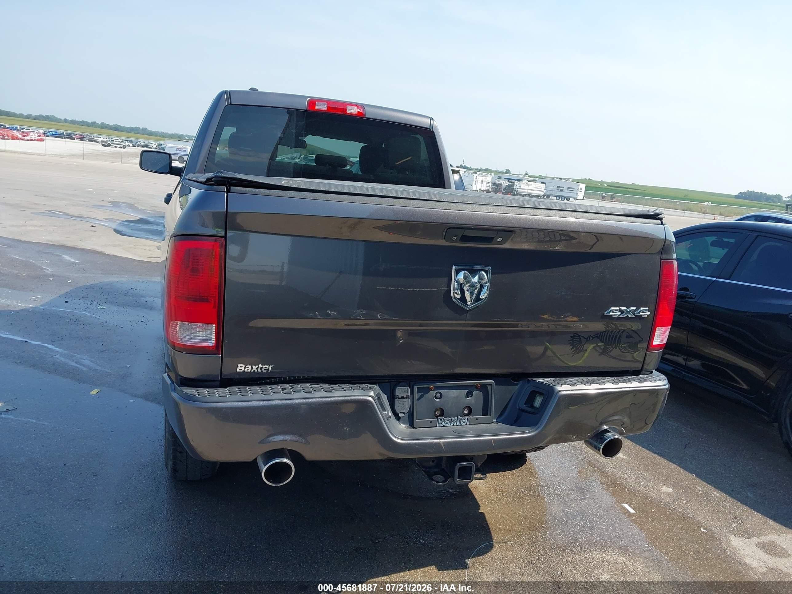 2015 Ram 1500 Express Gray vin: 1C6RR7FT7FS617679