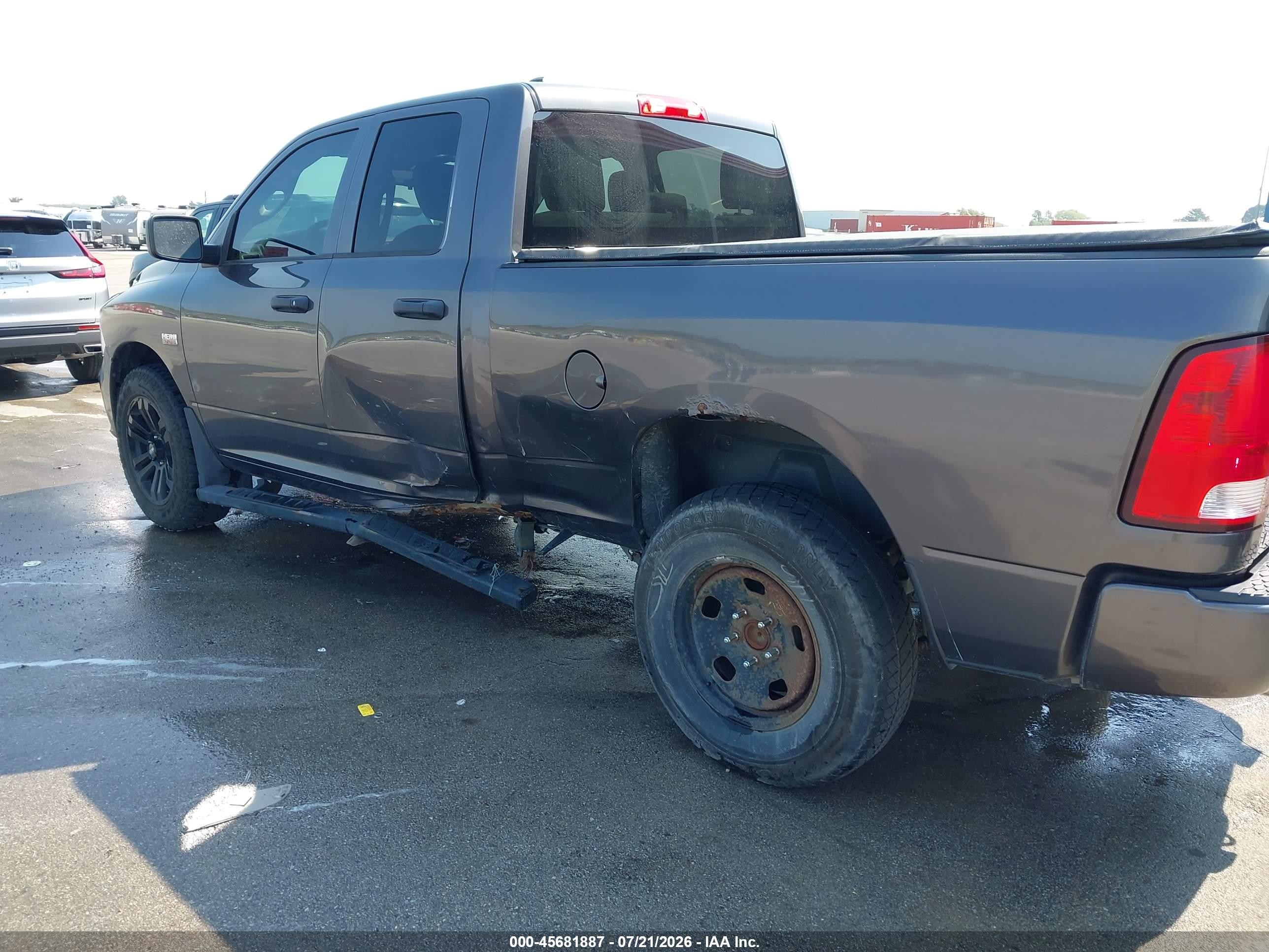 2015 Ram 1500 Express Gray vin: 1C6RR7FT7FS617679