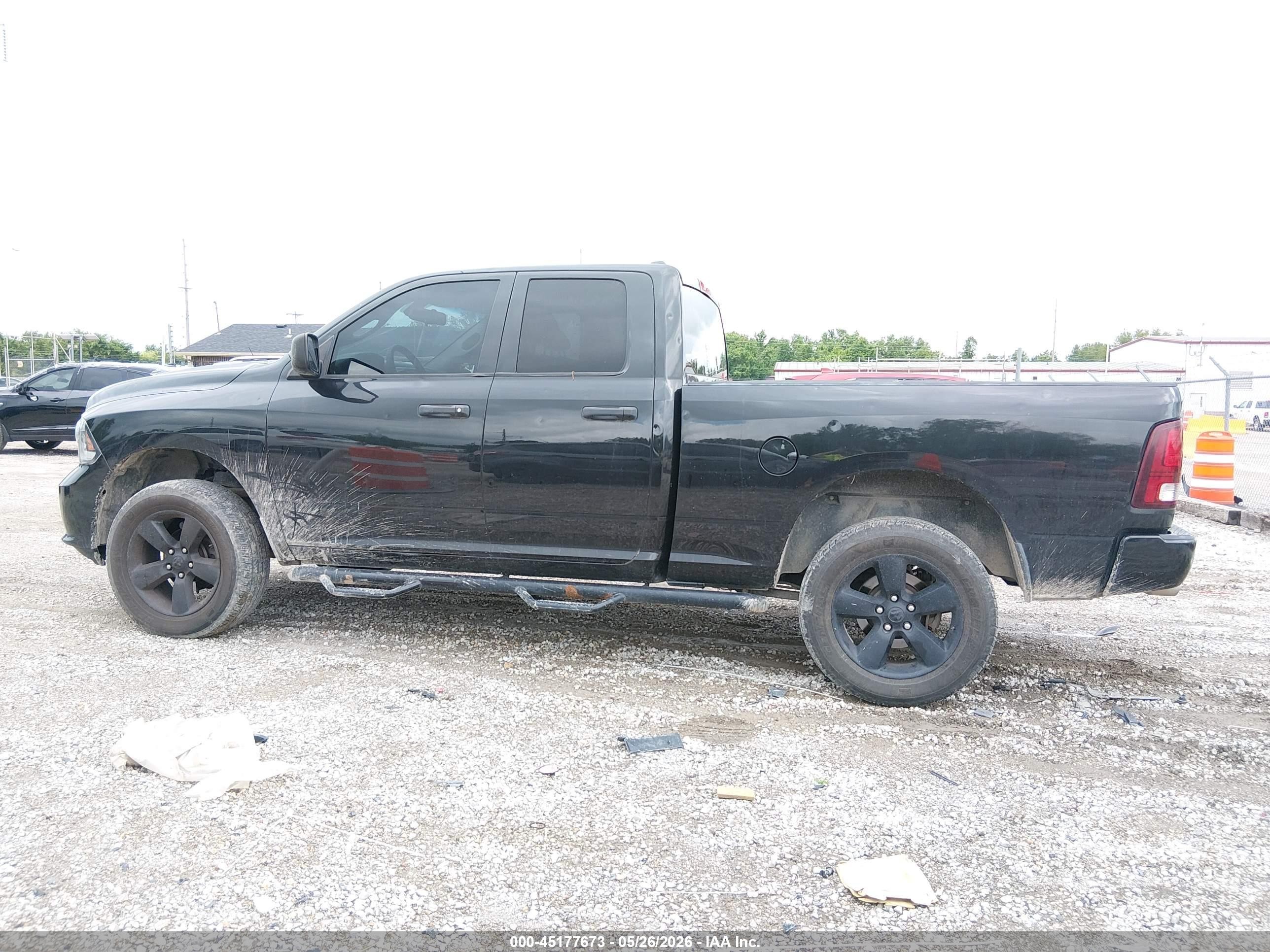 2015 Ram 1500 Express Black vin: 1C6RR7FT7FS636359