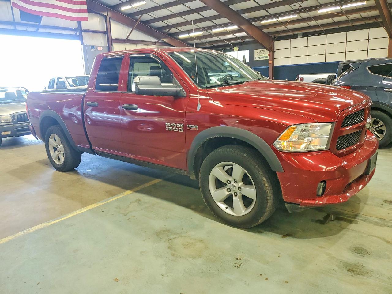 2013 Ram 1500 St Burgundy vin: 1C6RR7FT8DS542892