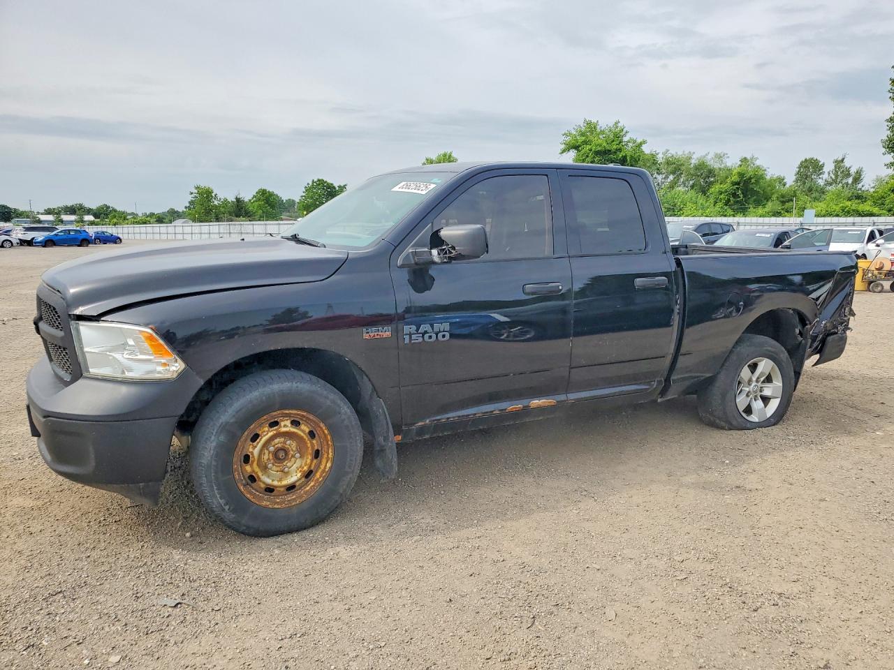 2013 Ram 1500 St Черный vin: 1C6RR7FT8DS718520