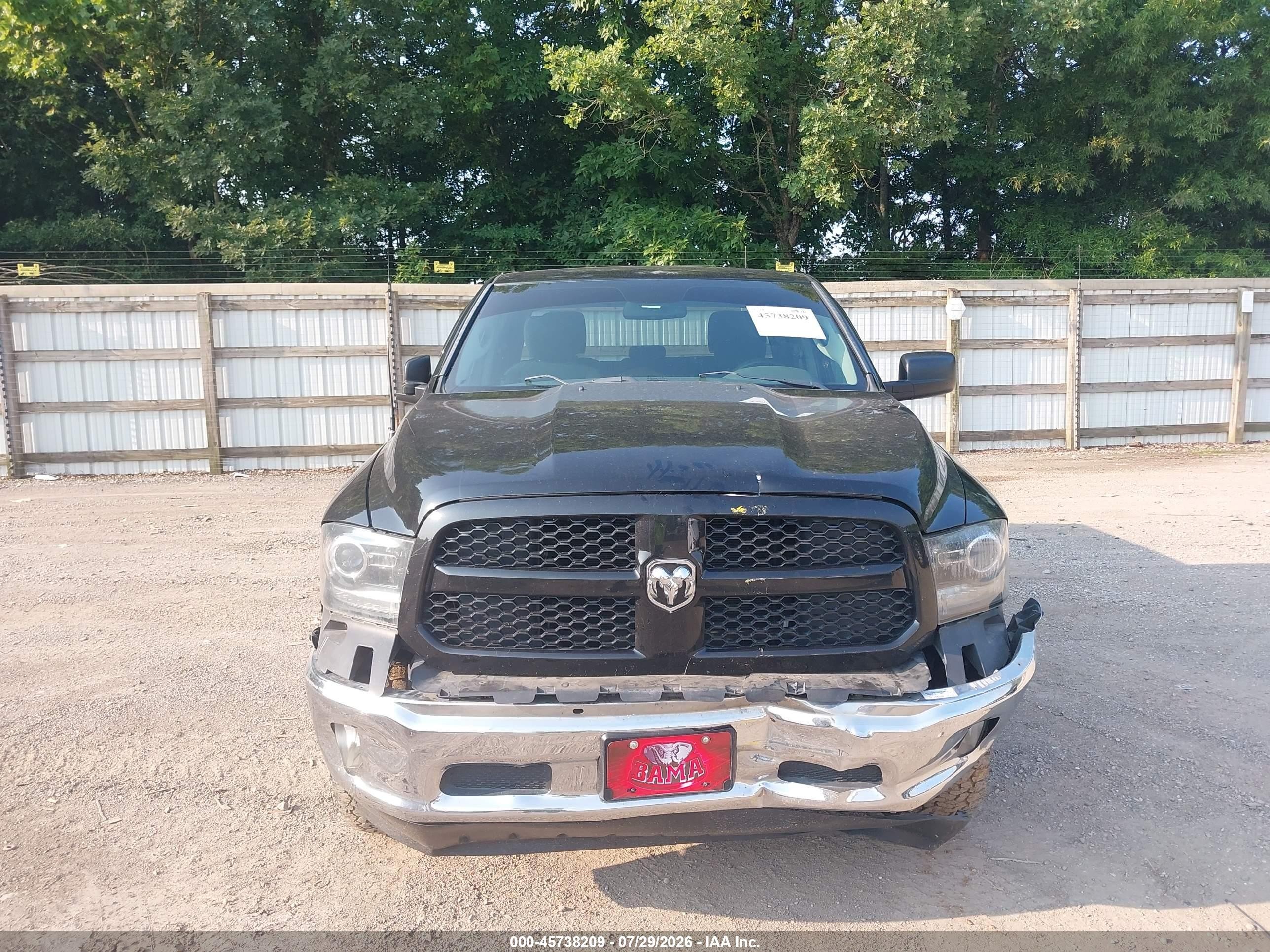 2014 Ram 1500 Express Black vin: 1C6RR7FT8ES158659