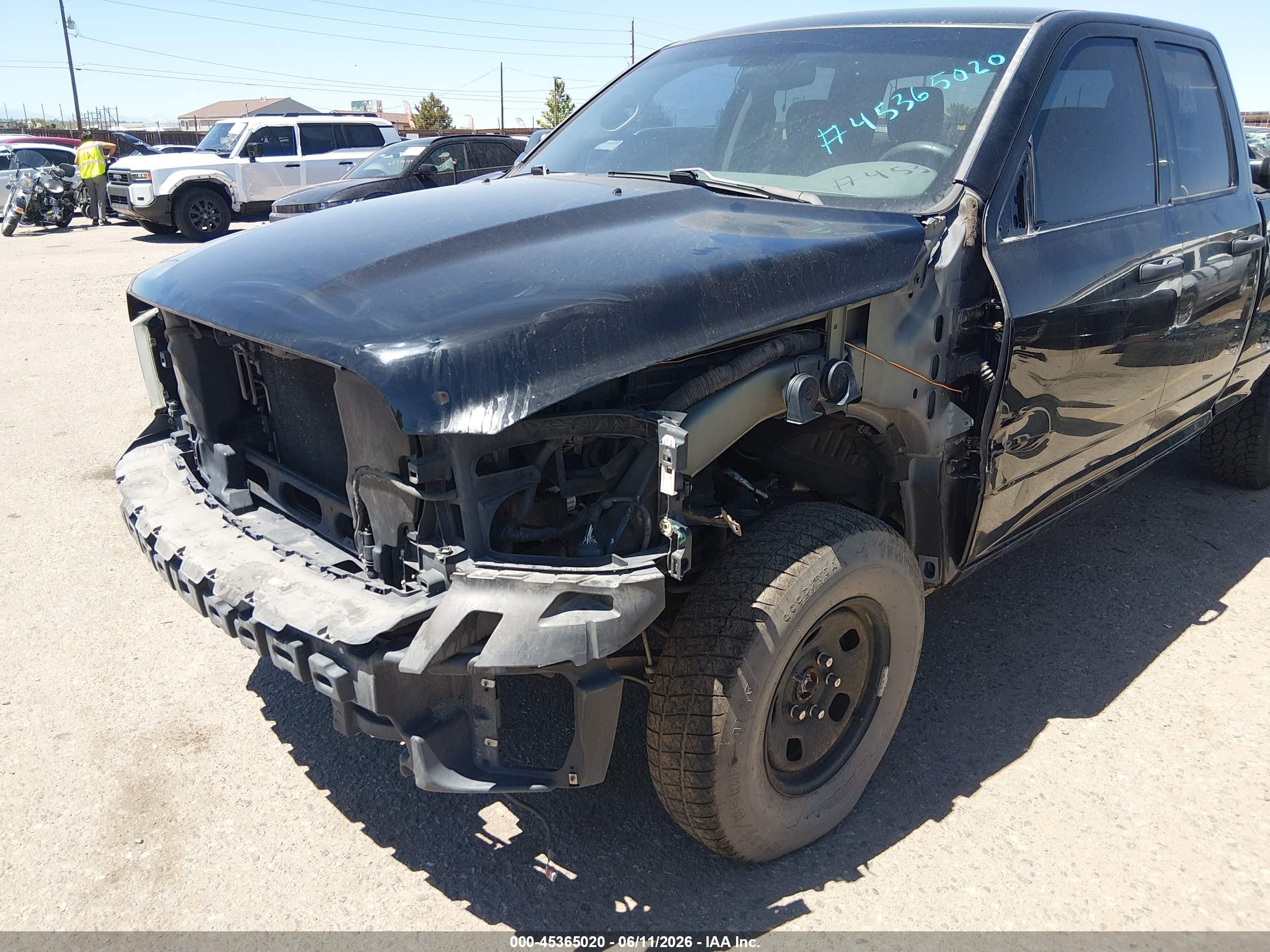 2014 Ram 1500 Express Black vin: 1C6RR7FT8ES212932