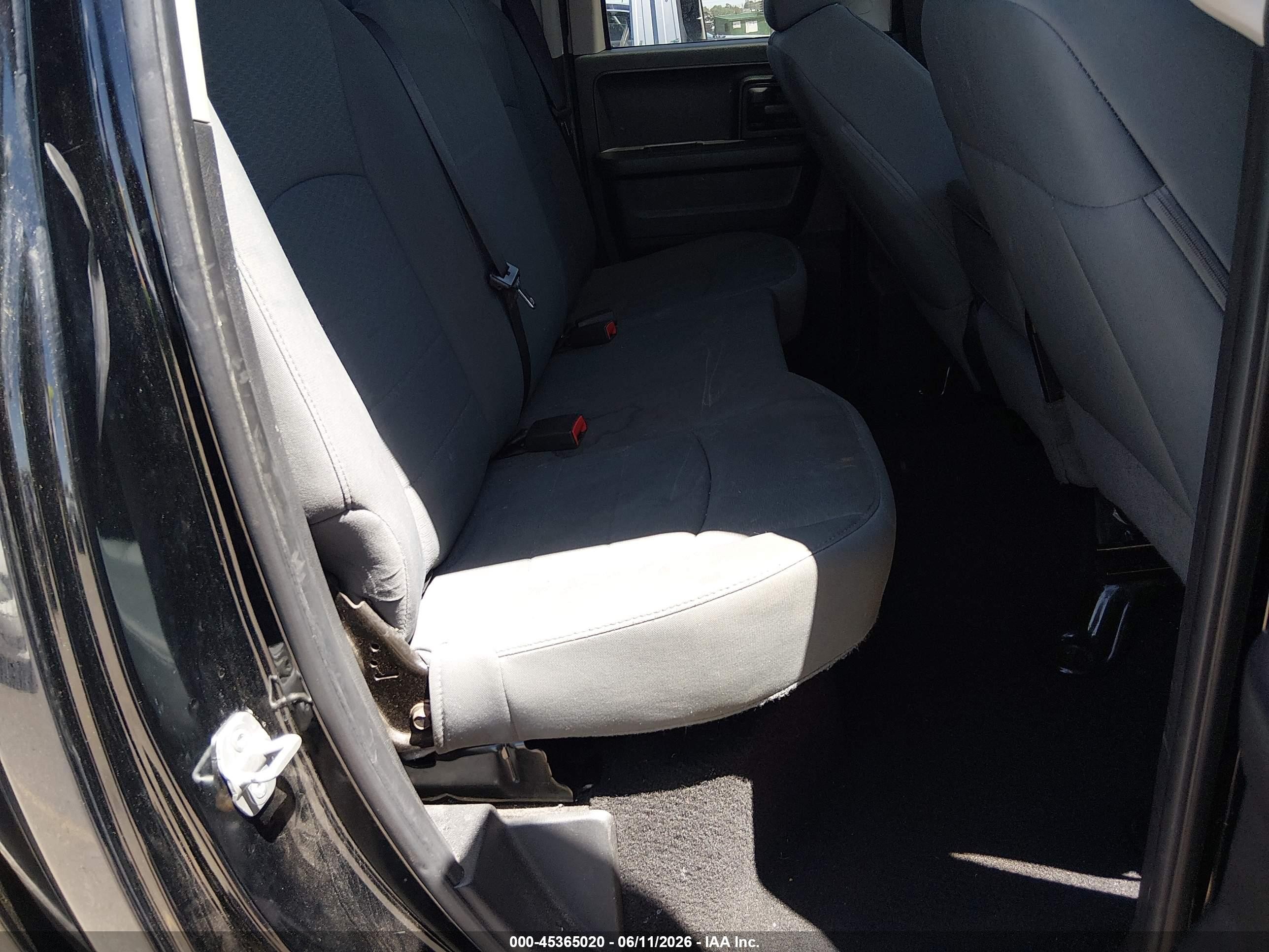 2014 Ram 1500 Express Black vin: 1C6RR7FT8ES212932