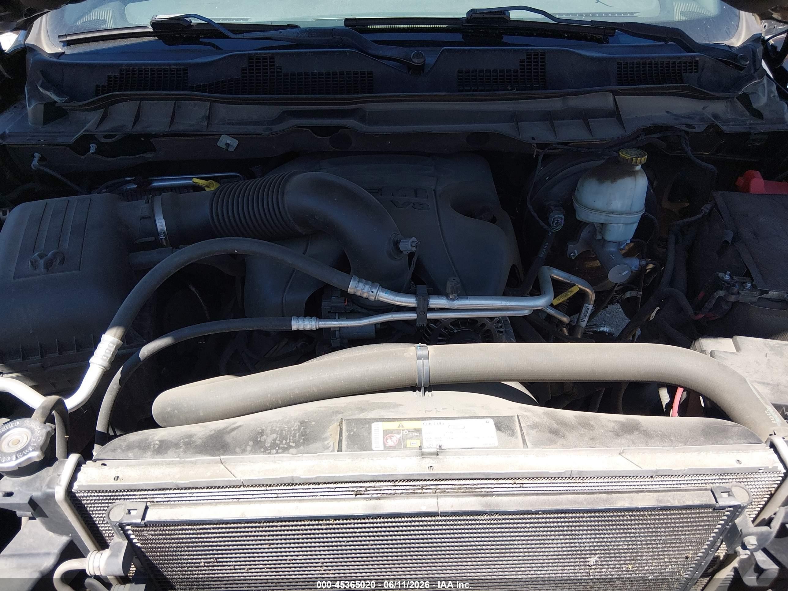 2014 Ram 1500 Express Black vin: 1C6RR7FT8ES212932