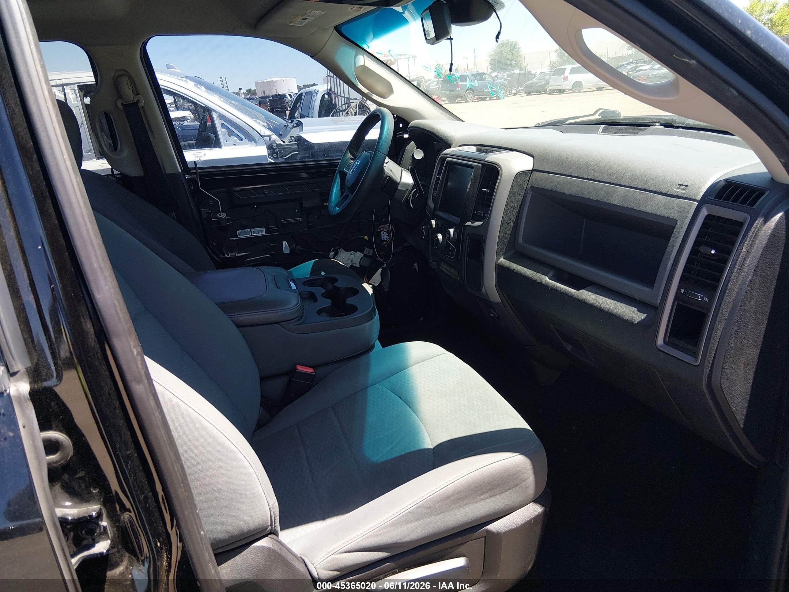 2014 Ram 1500 Express Black vin: 1C6RR7FT8ES212932