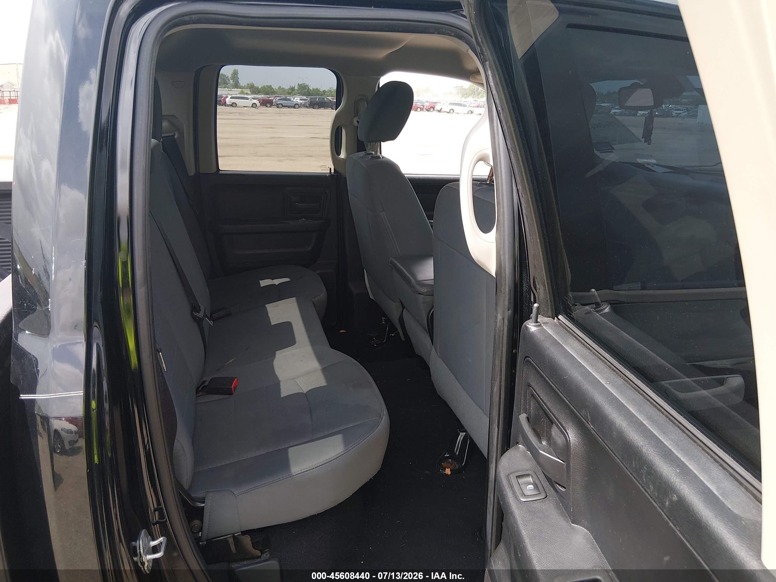 2014 Ram 1500 Express Black vin: 1C6RR7FT8ES215202
