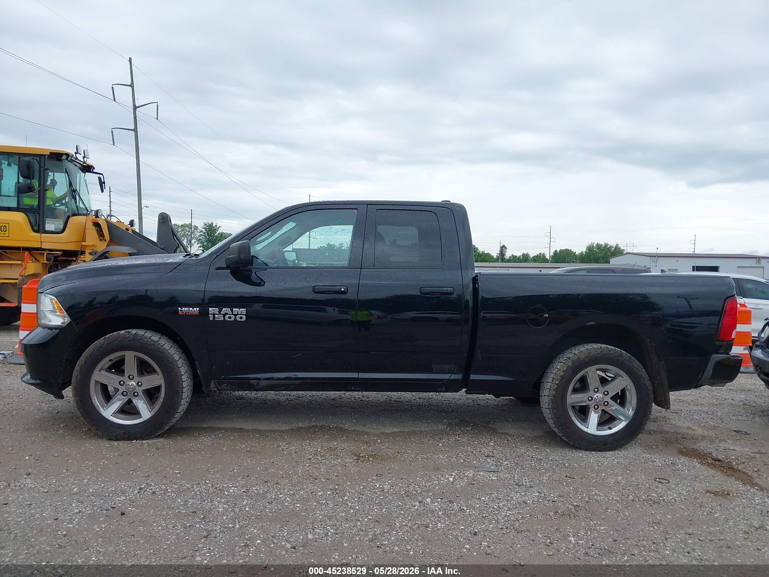 2014 Ram 1500 Express Black vin: 1C6RR7FT8ES224580