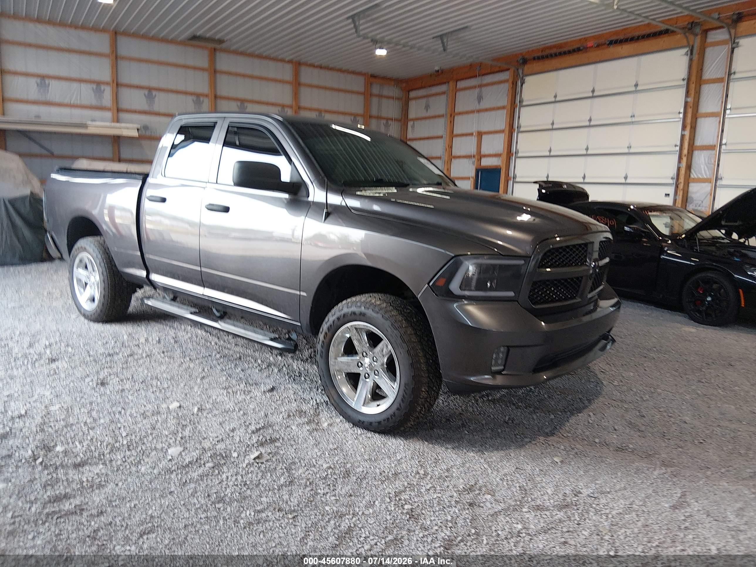 2014 Ram 1500 Express Серый vin: 1C6RR7FT8ES230623